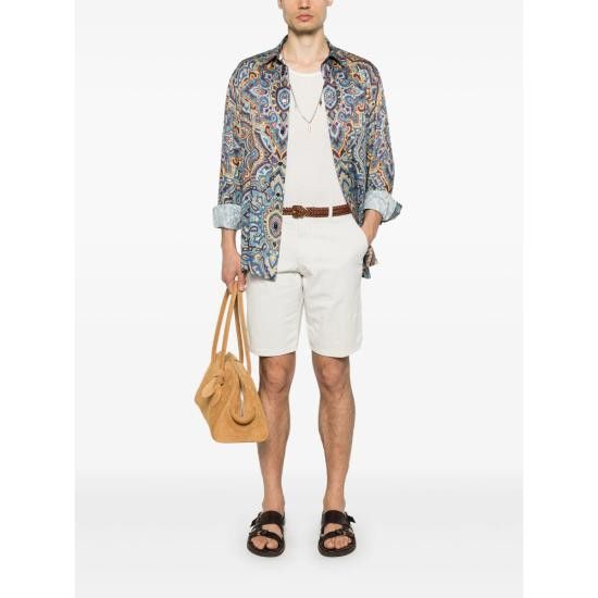Etro ETRO Men Long Tops 99SP4E0 MRIC0052 X0883 BLUE Size US S / EU 44-46 / 1 - 2 Thumbnail
