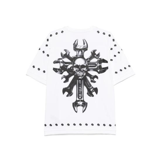 PDF PDF Men T-Shirts DFM54012 TJ101 G0024 WHITE Size US M / EU 48-50 / 2 - 2 Thumbnail