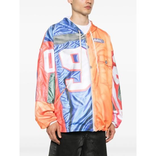 PDF PDF Men Jacket DFM55013 TJ104 G0028 ORANGE Size US XL / EU 56 / 4 - 3 Thumbnail