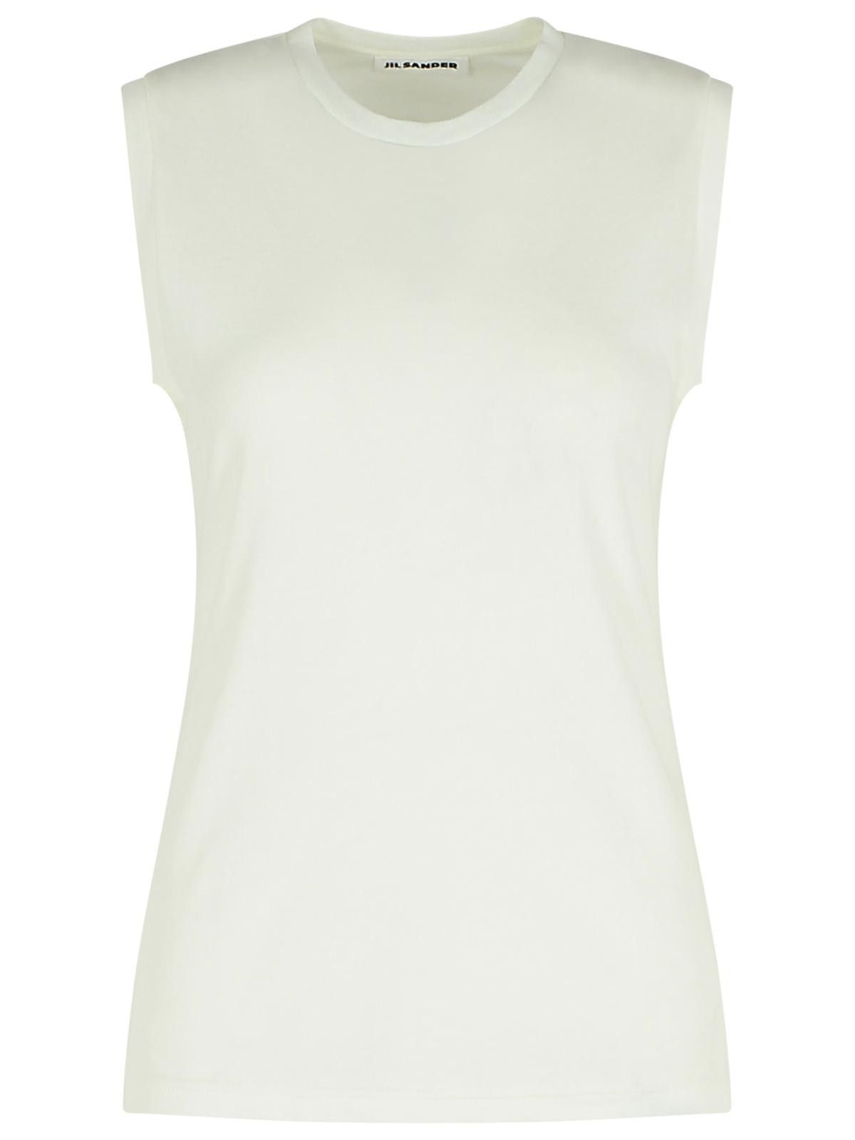 Jil Sander JIL SANDER '3 Pack' White Cotton T-Shirt Size L / US 10 / IT 46 - 7 Thumbnail