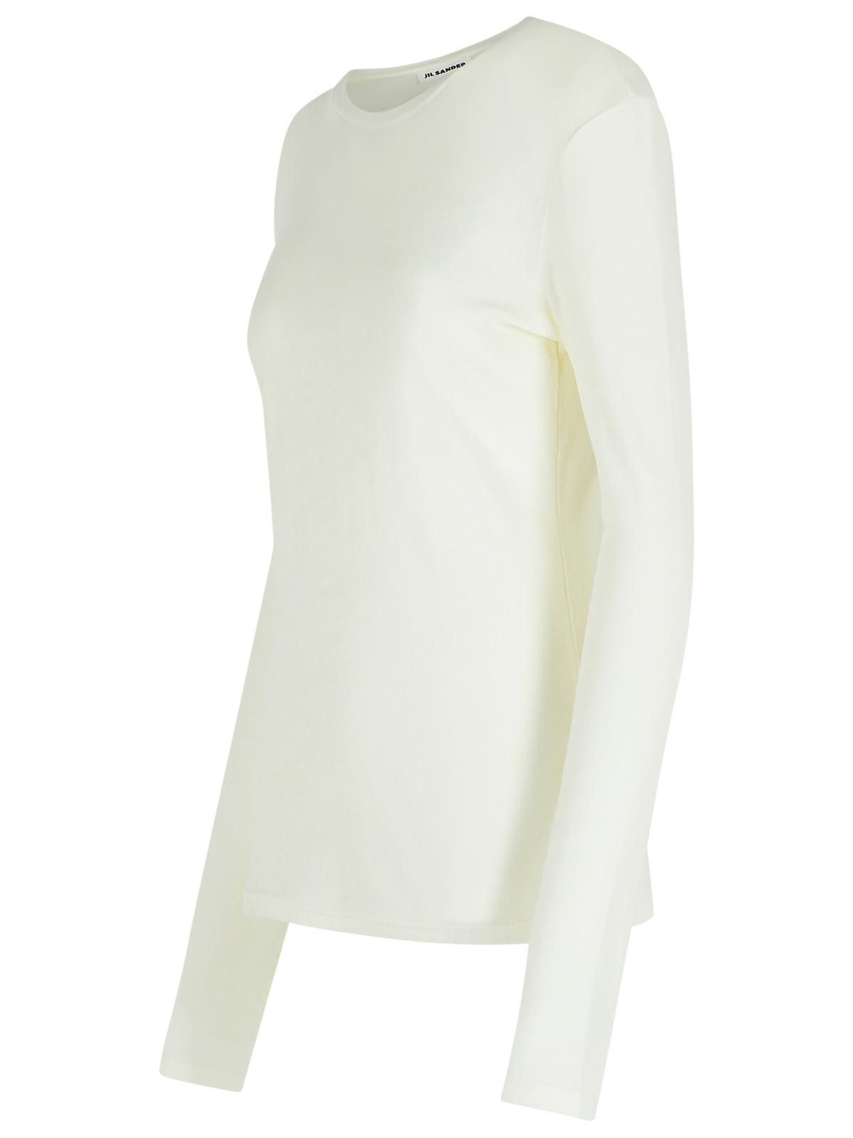 Jil Sander JIL SANDER '3 Pack' White Cotton T-Shirt Size L / US 10 / IT 46 - 2 Thumbnail