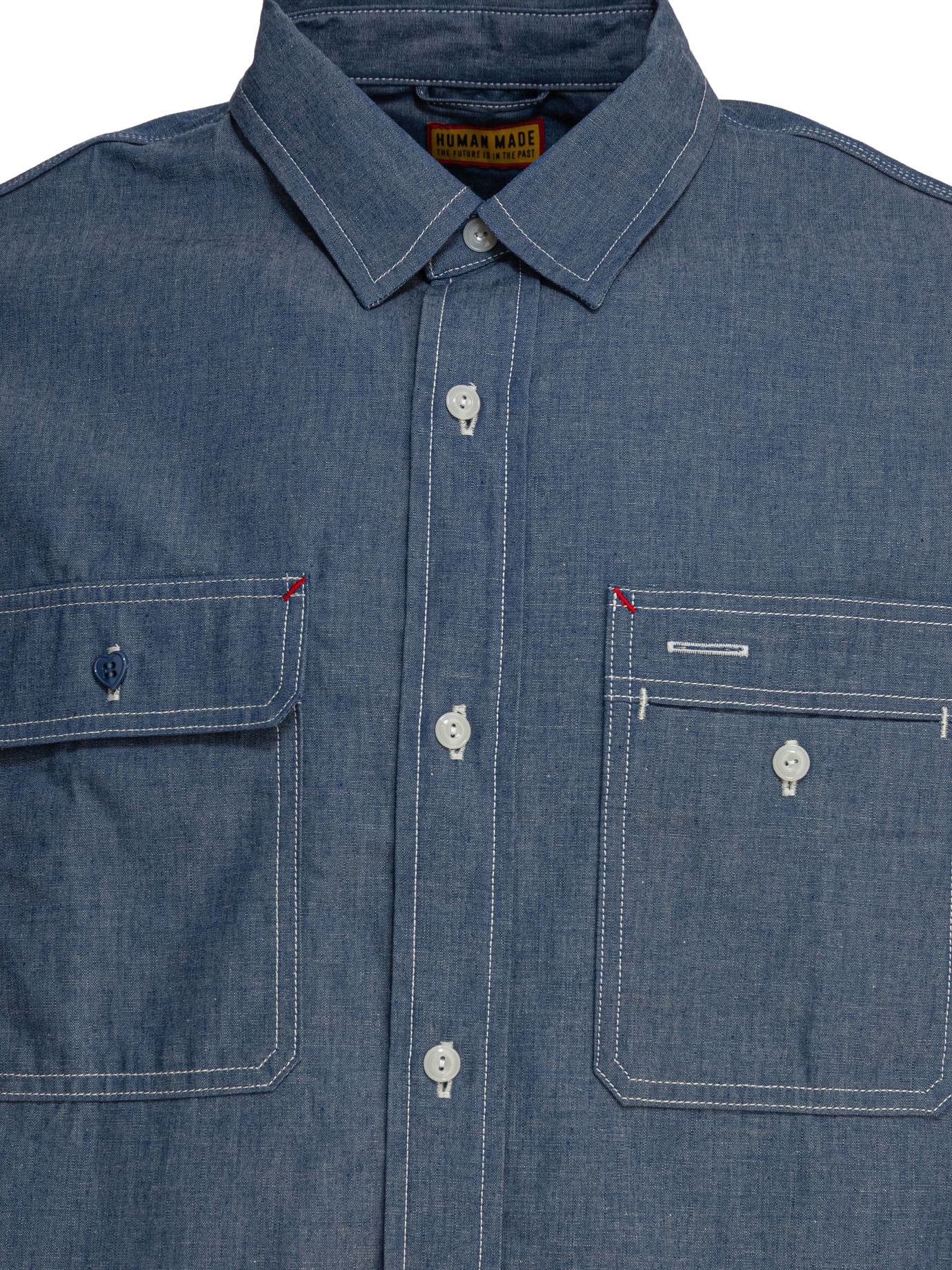 Human Made Chambray Shirt Size US L / EU 52-54 / 3 - 3 Thumbnail