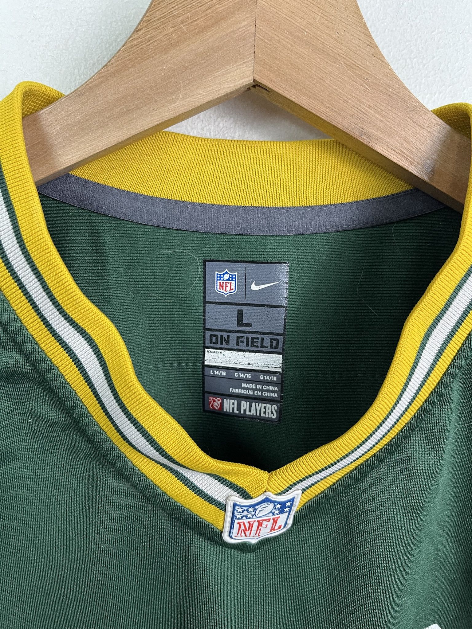 NFL Vintage Green Bay Packers Jersey Huhn #30 Jersey NFL Football Jersey Size S (kids L) Size US S / EU 44-46 / 1 - 2 Thumbnail