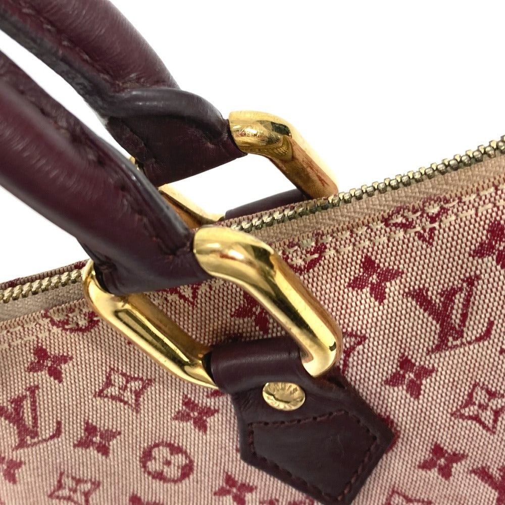 Louis Vuitton Louis Vuitton M92207 Monogram Mini Almarron Briefcase Tote Bag Handbag Canvas Women Three Red Size ONE SIZE - 7 Thumbnail