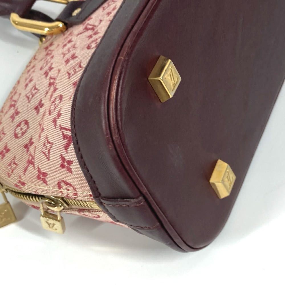 Louis Vuitton Louis Vuitton M92207 Monogram Mini Almarron Briefcase Tote Bag Handbag Canvas Women Three Red Size ONE SIZE - 10 Thumbnail
