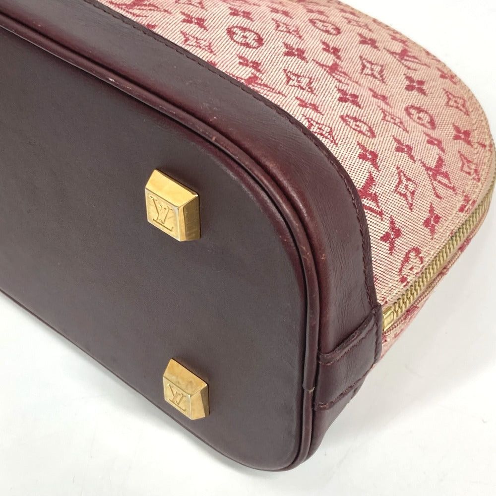 Louis Vuitton Louis Vuitton M92207 Monogram Mini Almarron Briefcase Tote Bag Handbag Canvas Women Three Red Size ONE SIZE - 9 Thumbnail