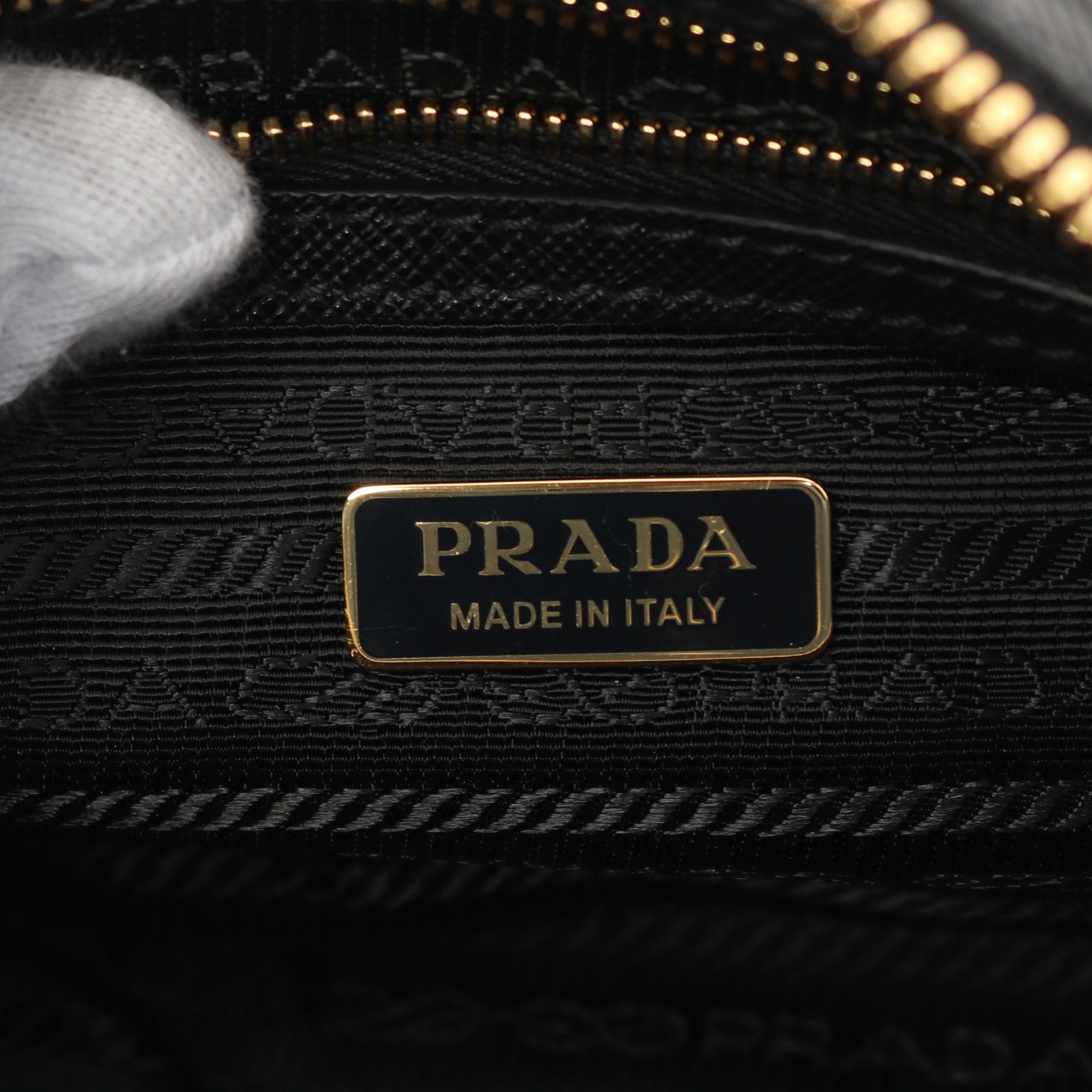 Prada Prada Saffiano Lux Handbag Leather Black Size ONE SIZE - 4 Thumbnail