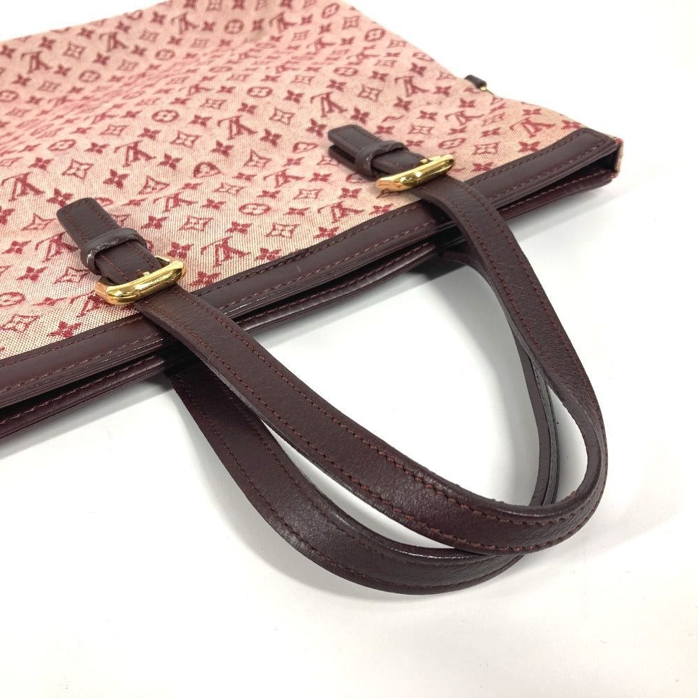 Louis Vuitton Louis Vuitton M92210 Monogram Mini Francoise Shawl Handbag Briefcase Tote Bag Canvas Women Three Red Size ONE SIZE - 8 Thumbnail