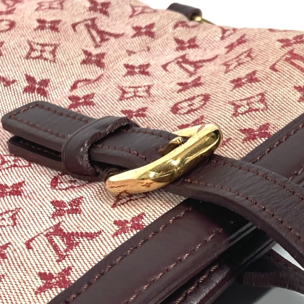 Louis Vuitton Louis Vuitton M92210 Monogram Mini Francoise Shawl Handbag Briefcase Tote Bag Canvas Women Three Red Size ONE SIZE - 9 Thumbnail