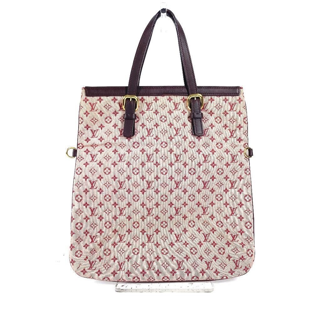 Louis Vuitton Louis Vuitton M92210 Monogram Mini Francoise Shawl Handbag Briefcase Tote Bag Canvas Women Three Red Size ONE SIZE - 2 Thumbnail