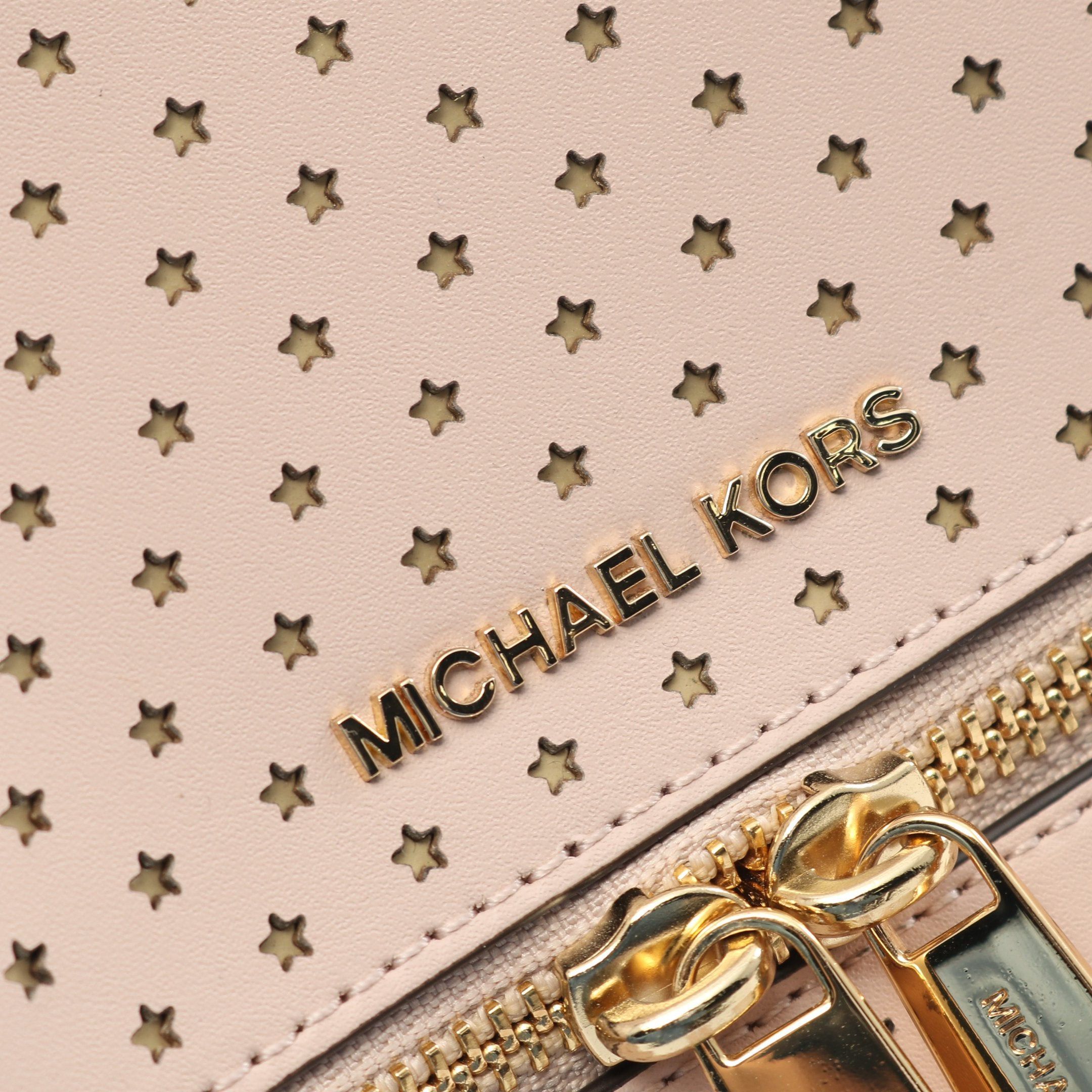 Michael Kors Michael Kors Rhea Rear Mini Rucksack Leather Light Pink Size ONE SIZE - 4 Thumbnail