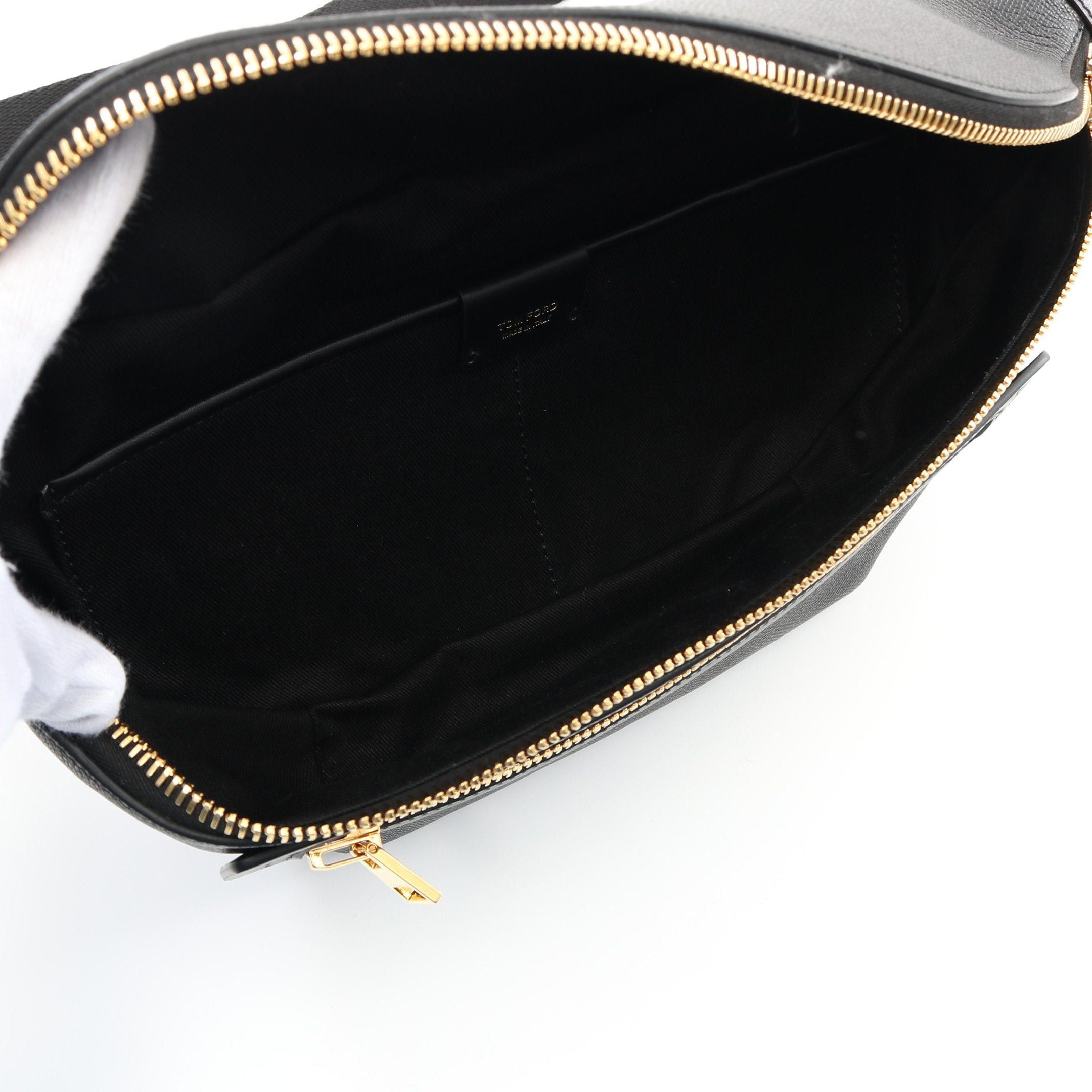 Tom Ford Tom Ford Buckley Belt Bag Body Leather Black Size ONE SIZE - 3 Thumbnail