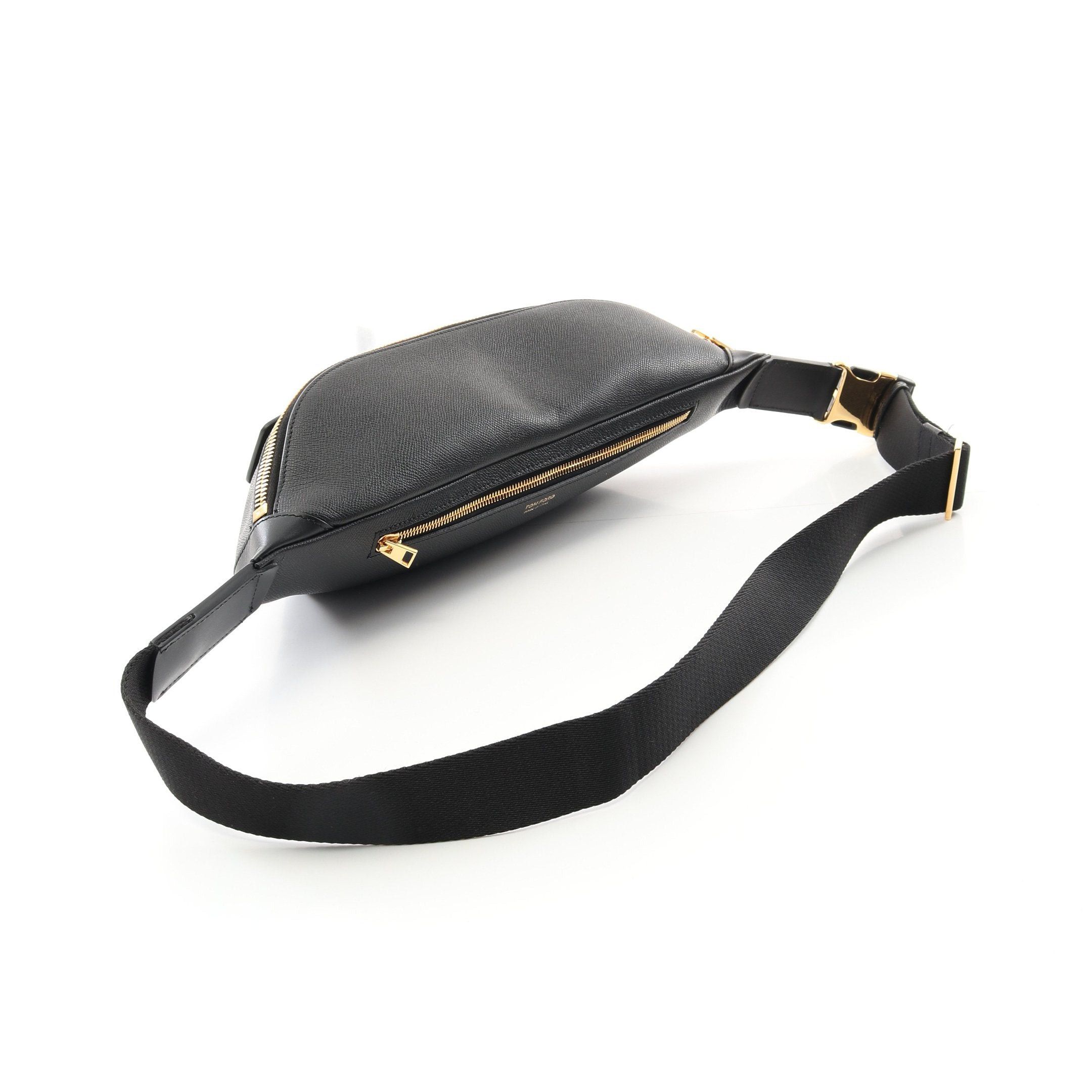 Tom Ford Tom Ford Buckley Belt Bag Body Leather Black Size ONE SIZE - 2 Thumbnail