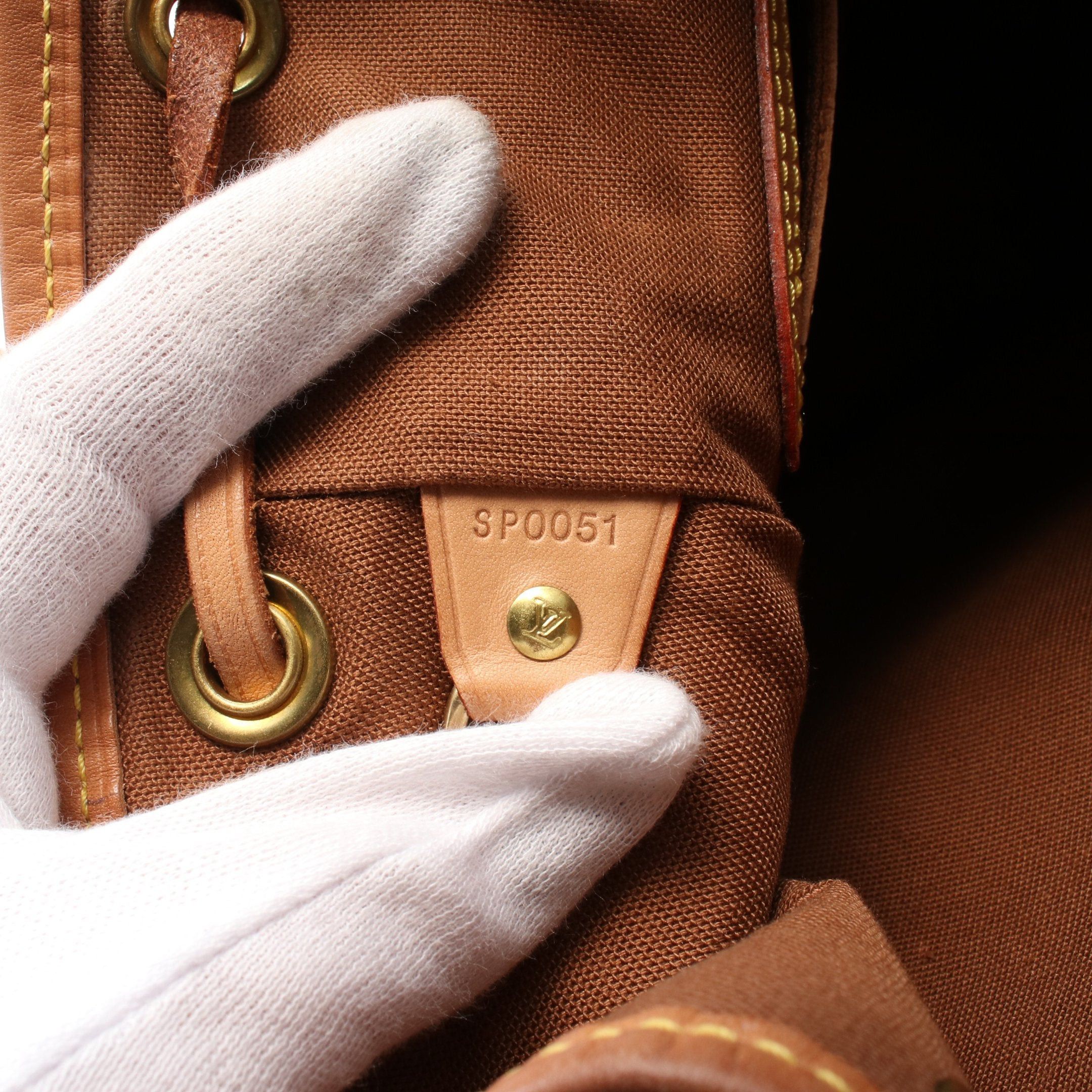Louis Vuitton Louis Vuitton Montsouris Mm Monogram Backpack Rucksack Leather Brown Size ONE SIZE - 5 Thumbnail