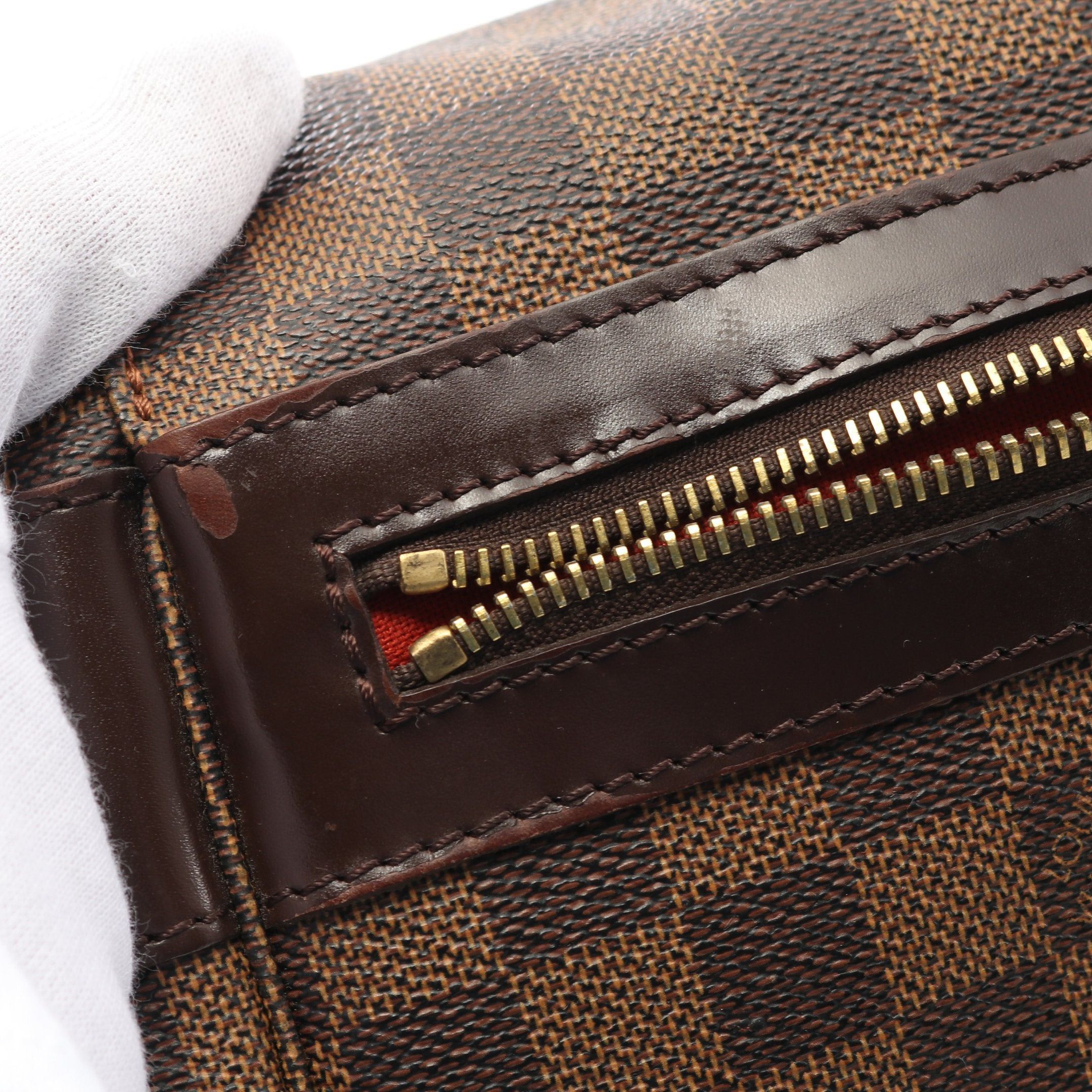Louis Vuitton Louis Vuitton Bastille Damier Ebene Shoulder Bag Leather Brown Size ONE SIZE - 7 Thumbnail