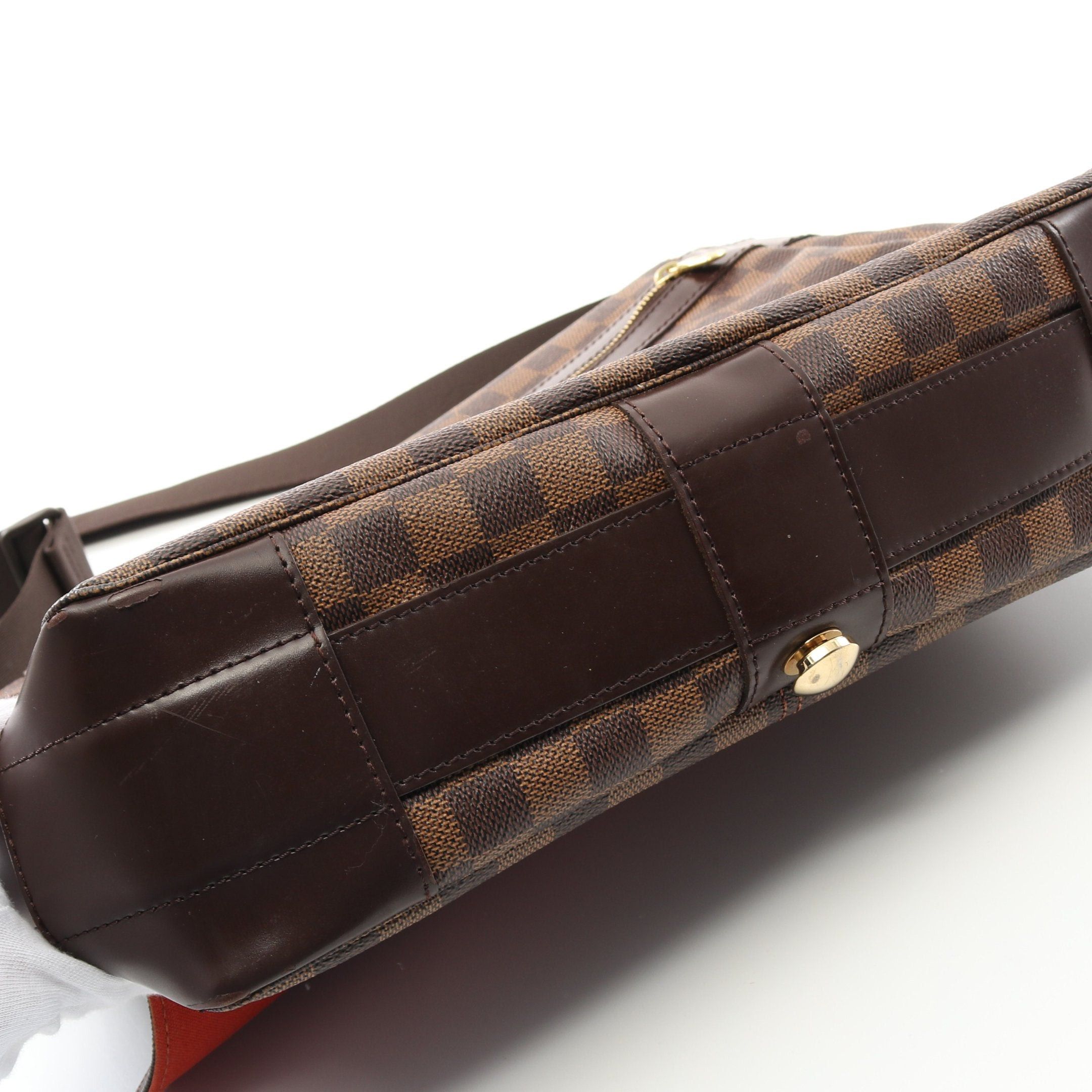 Louis Vuitton Louis Vuitton Bastille Damier Ebene Shoulder Bag Leather Brown Size ONE SIZE - 8 Thumbnail