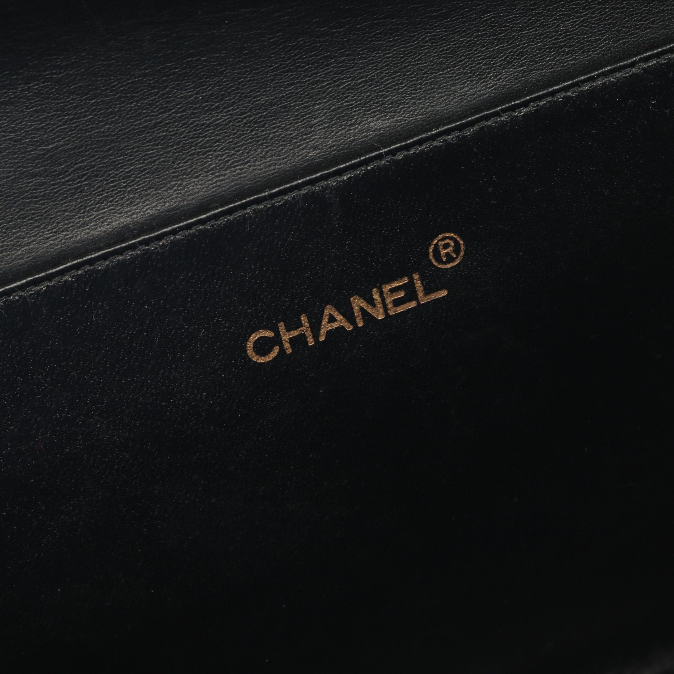Chanel Chanel Double Face Matelasse Handbag Lambskin Black Gold Hardware Size ONE SIZE - 5 Thumbnail