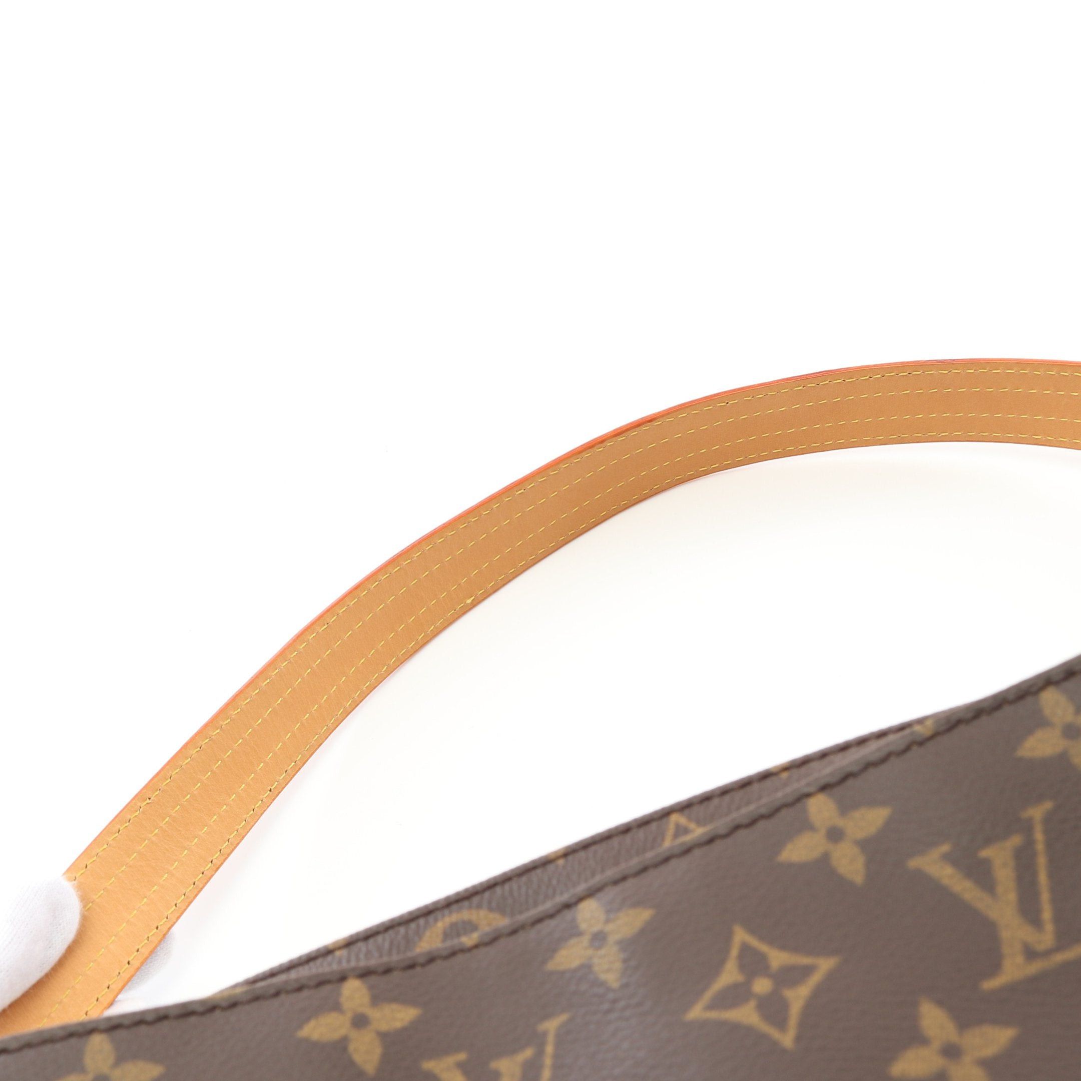Louis Vuitton Louis Vuitton Vivacite Mm Monogram Shoulder Bag Leather Brown Size ONE SIZE - 7 Thumbnail