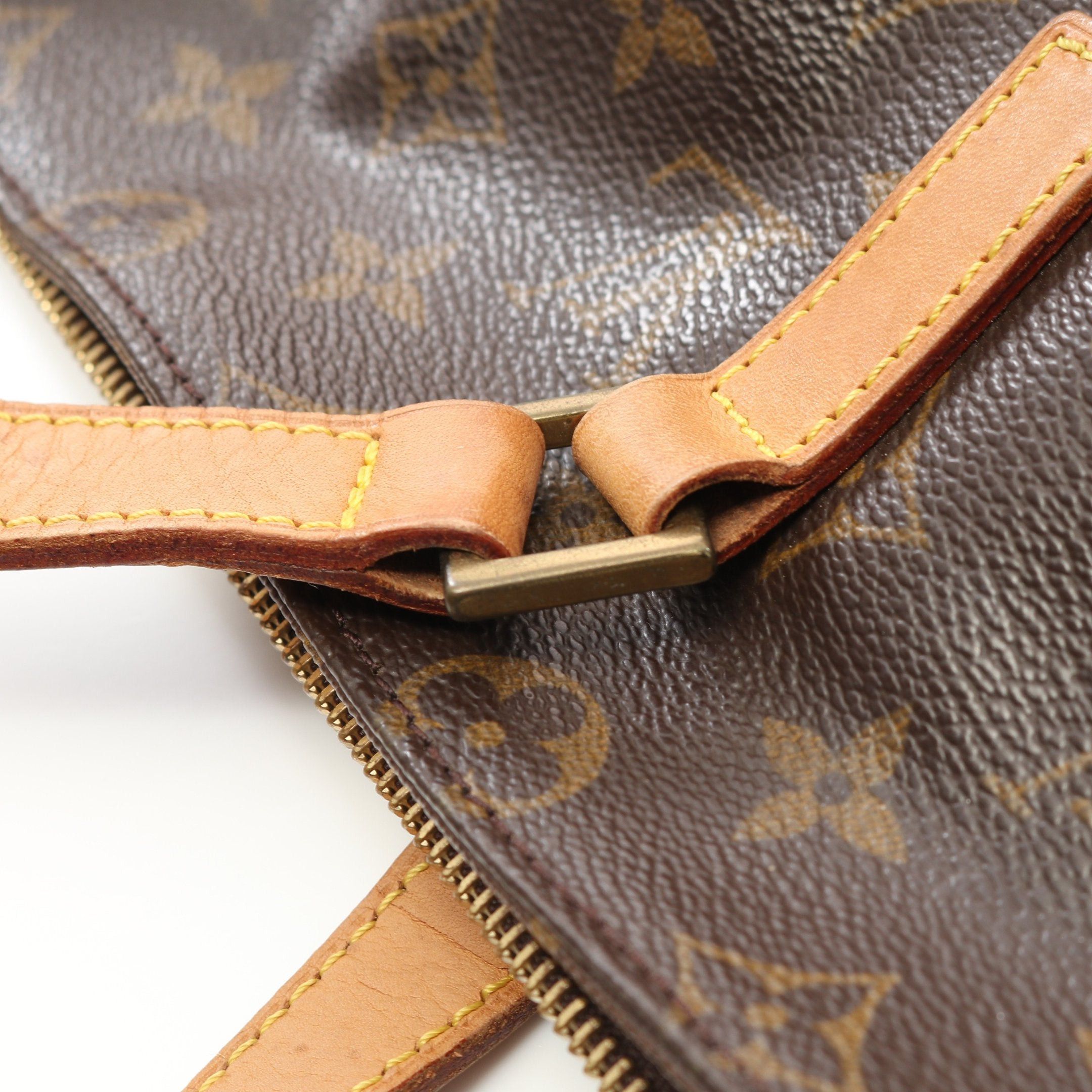 Louis Vuitton Louis Vuitton Cabas Piano Monogram Shoulder Bag Leather Brown Size ONE SIZE - 7 Thumbnail
