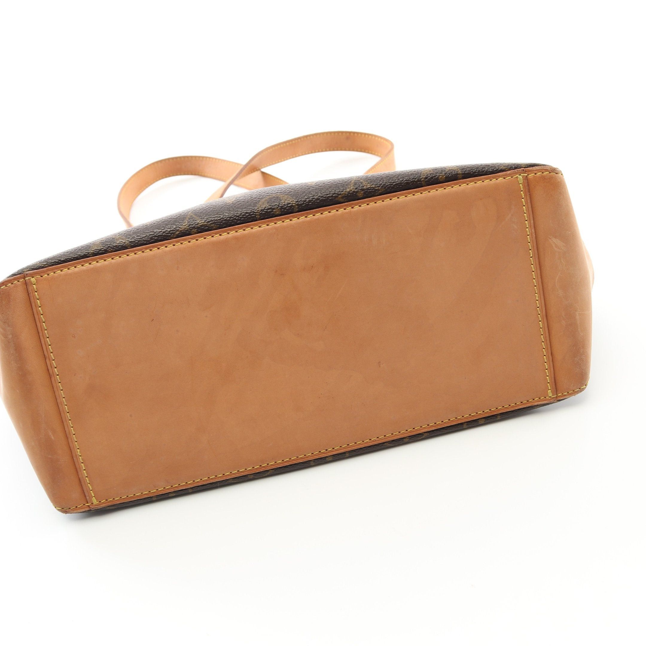 Louis Vuitton Louis Vuitton Cabas Piano Monogram Shoulder Bag Leather Brown Size ONE SIZE - 9 Thumbnail
