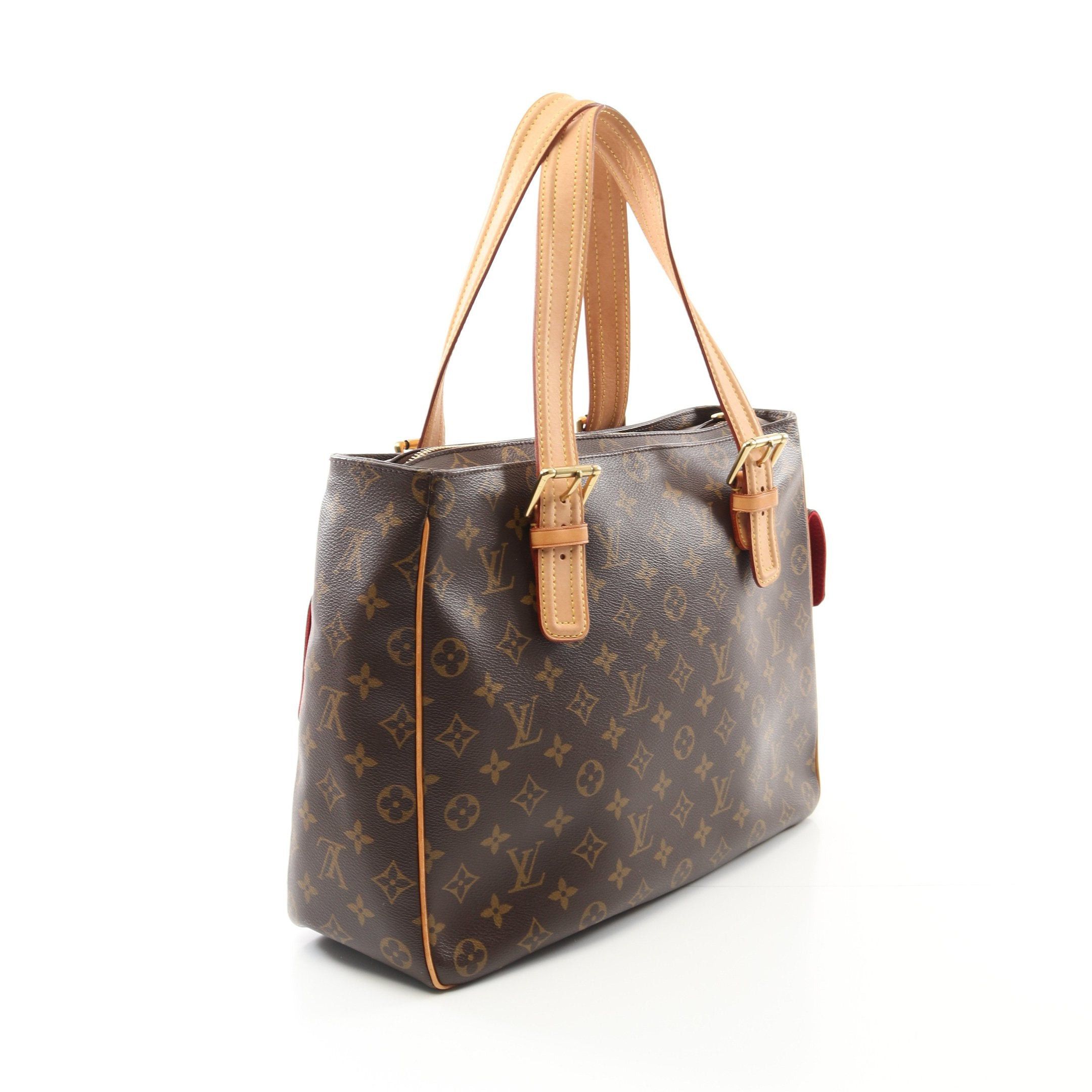 Louis Vuitton Louis Vuitton Multi-Priest Monogram Handbag Leather Brown Size ONE SIZE - 2 Thumbnail