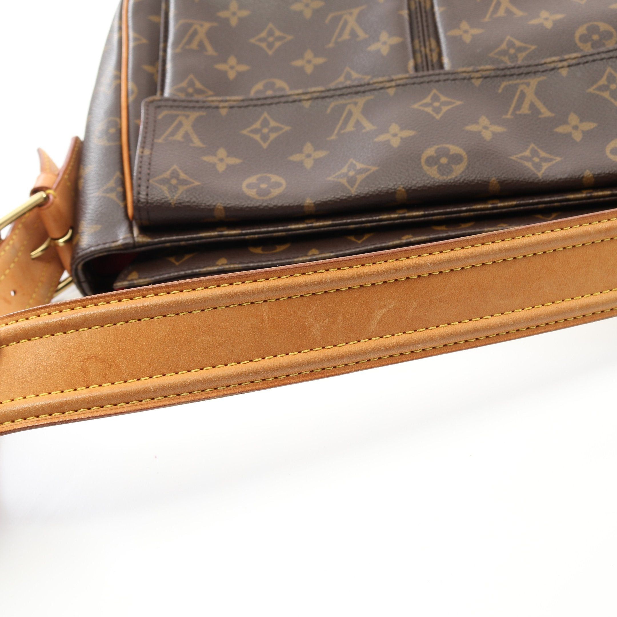 Louis Vuitton Louis Vuitton Vivacite Gm Monogram Shoulder Bag Leather Brown Size ONE SIZE - 8 Thumbnail