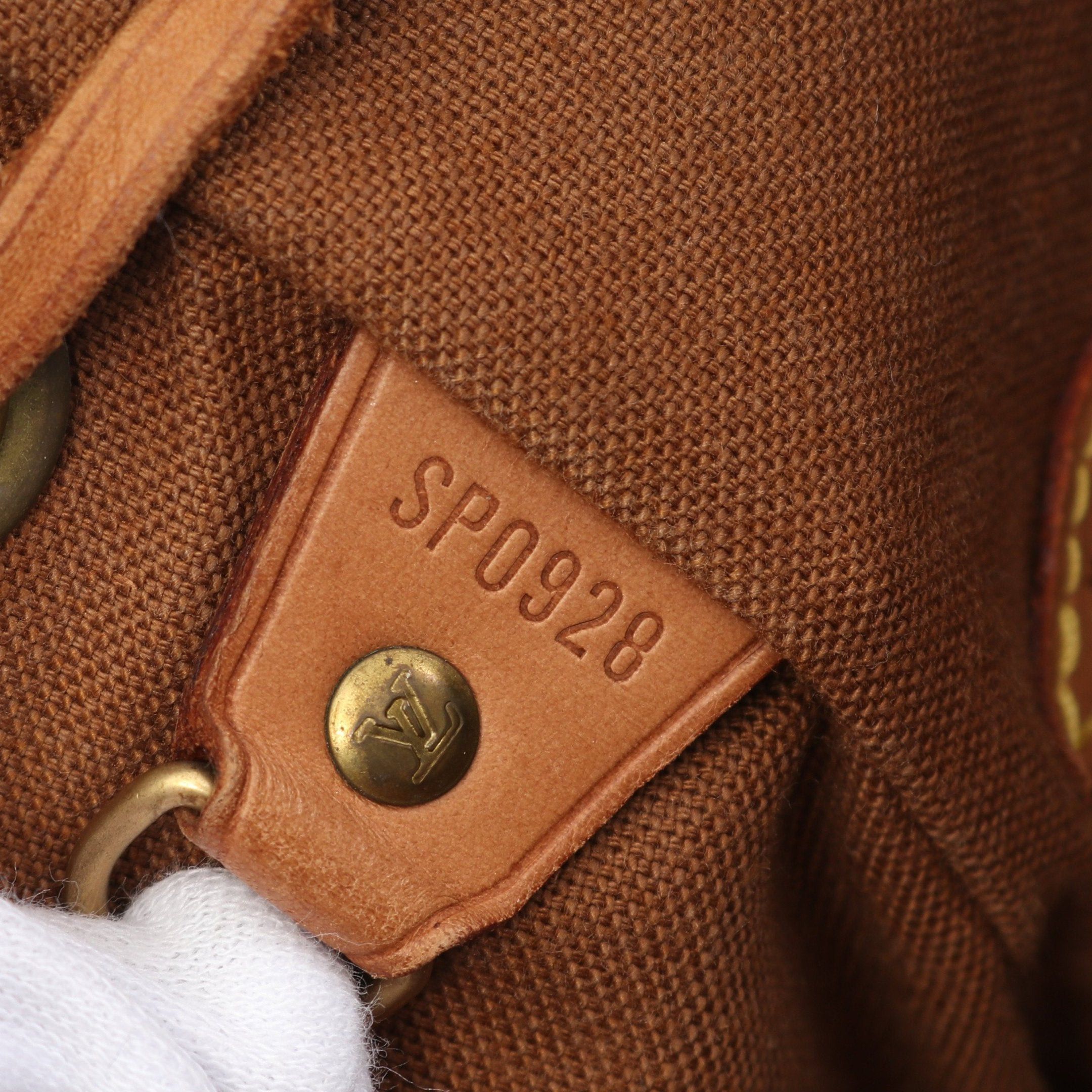 Louis Vuitton Louis Vuitton Montsouris Mm Monogram Backpack Rucksack Leather Brown Size ONE SIZE - 5 Thumbnail