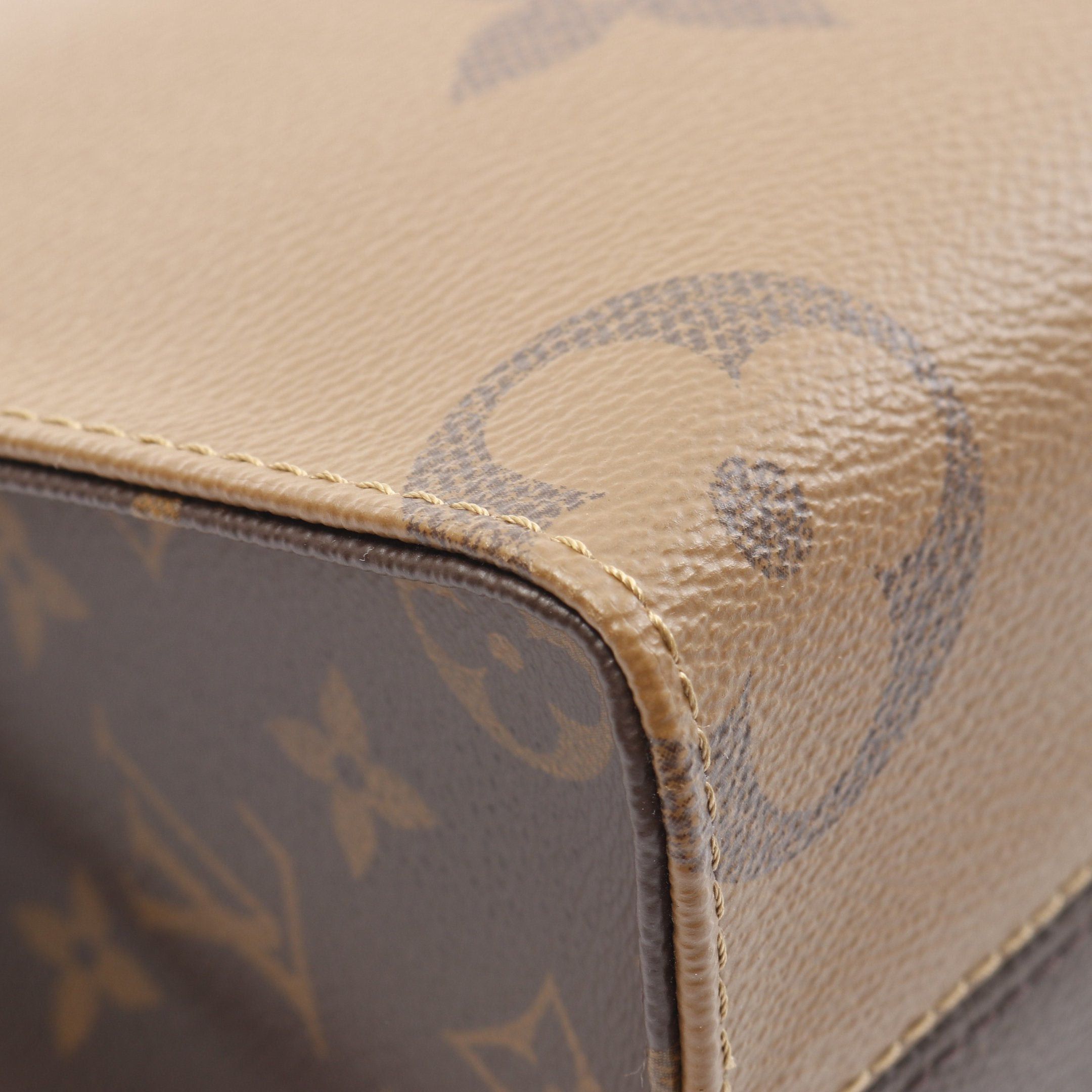 Louis Vuitton Louis Vuitton On-The-Go Pm Monogram Reverse Handbag Brown Beige Size ONE SIZE - 7 Thumbnail