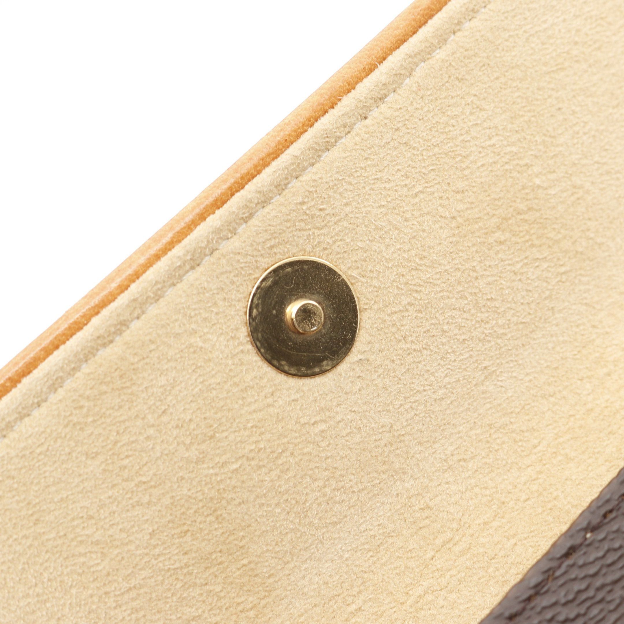 Louis Vuitton Louis Vuitton Pochette Florentine Monogram Body Bag Waist Leather Brown With Button Pressure (S) Size ONE SIZE - 10 Thumbnail