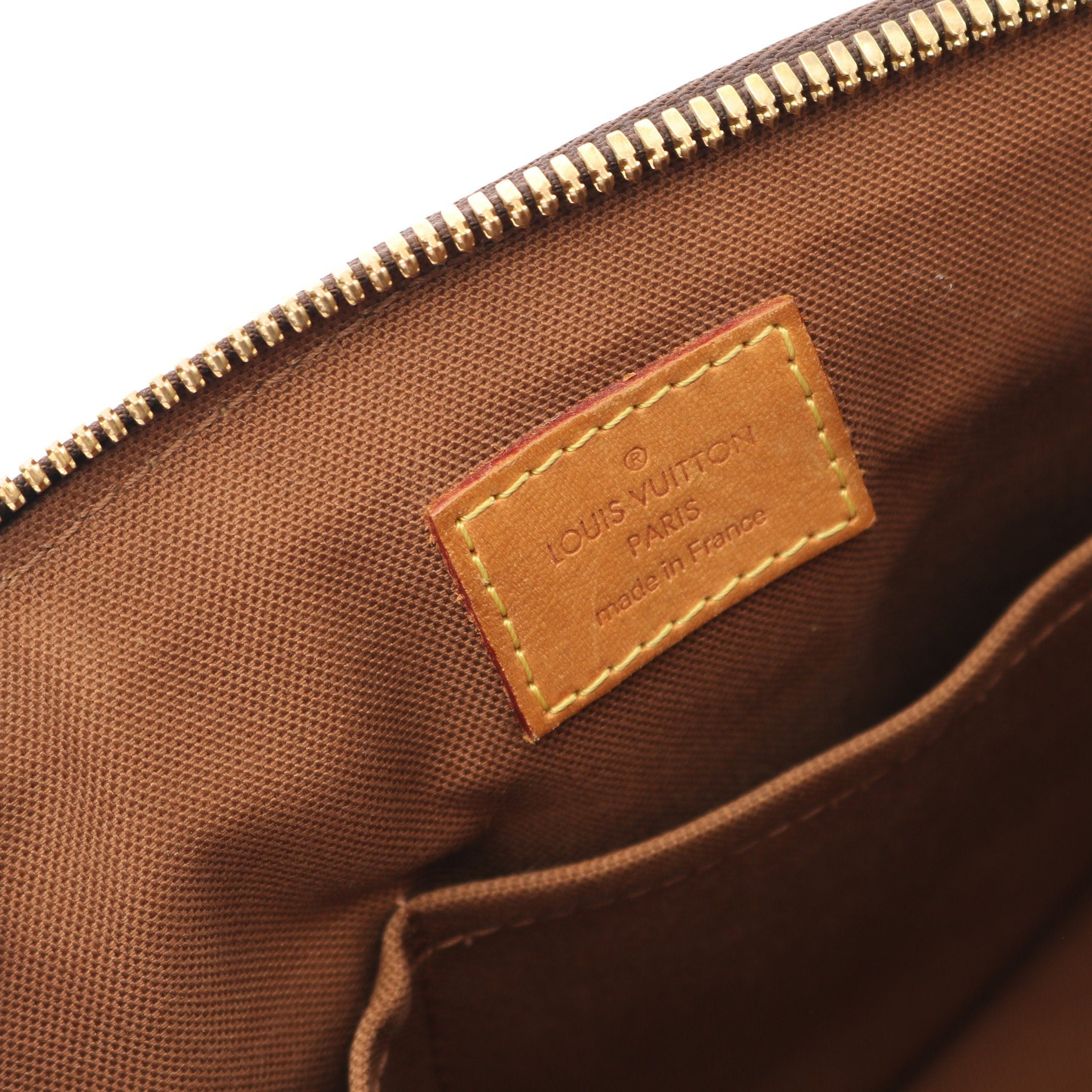 Louis Vuitton Louis Vuitton Tivoli Pm Monogram Handbag Leather Brown Size ONE SIZE - 4 Thumbnail