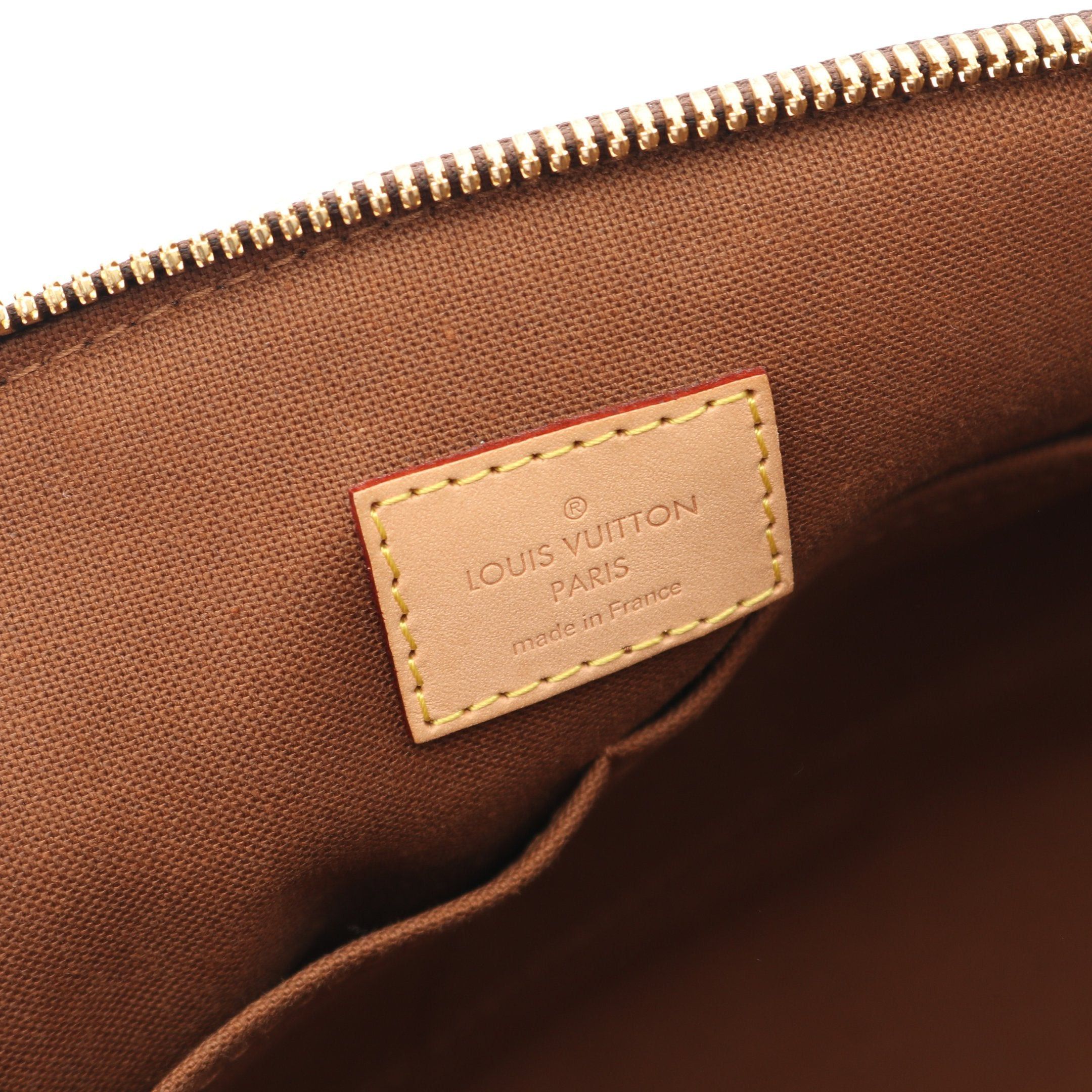 Louis Vuitton Louis Vuitton Tivoli Pm Monogram Handbag Leather Brown Size ONE SIZE - 4 Thumbnail