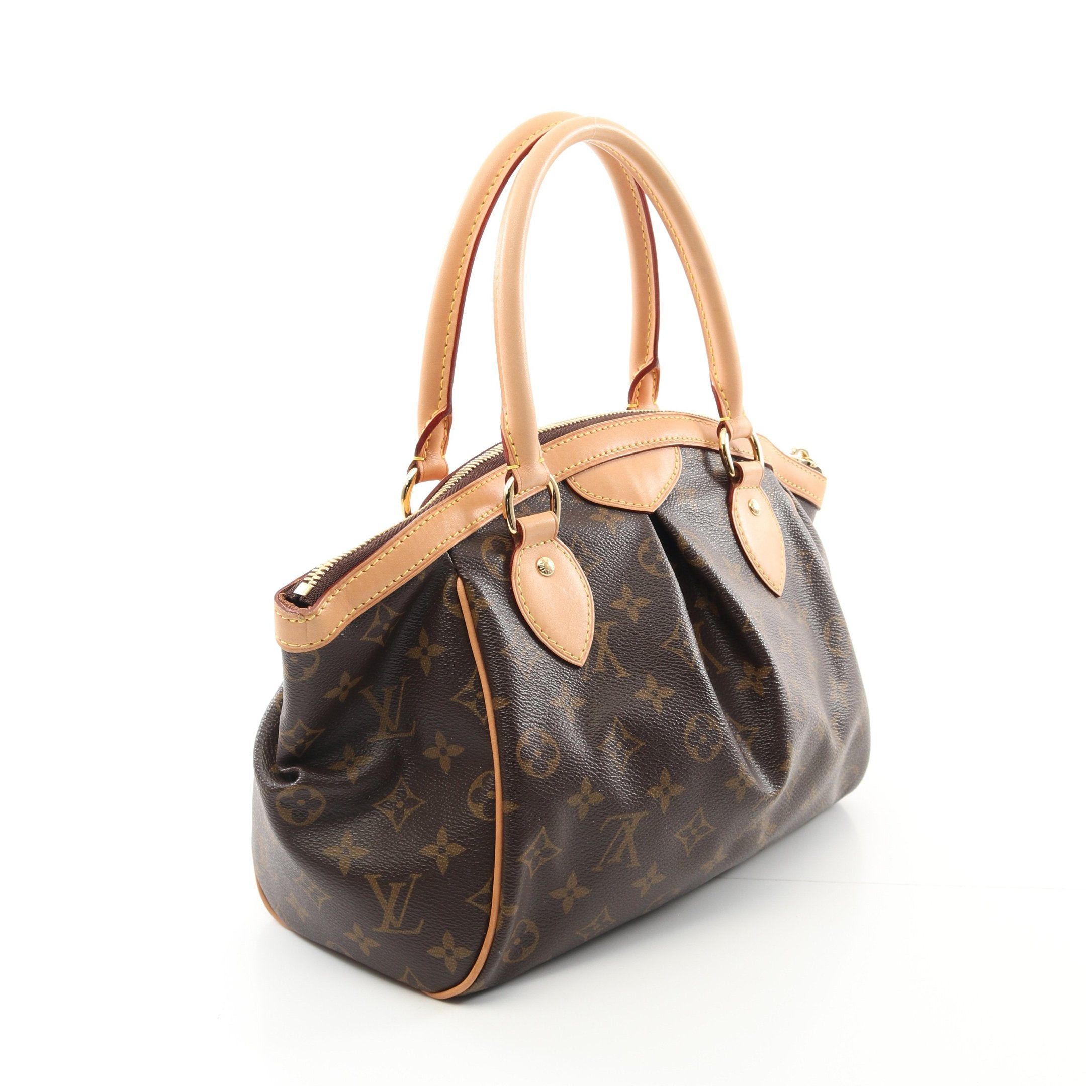 Louis Vuitton Louis Vuitton Tivoli Pm Monogram Handbag Leather Brown Size ONE SIZE - 2 Thumbnail