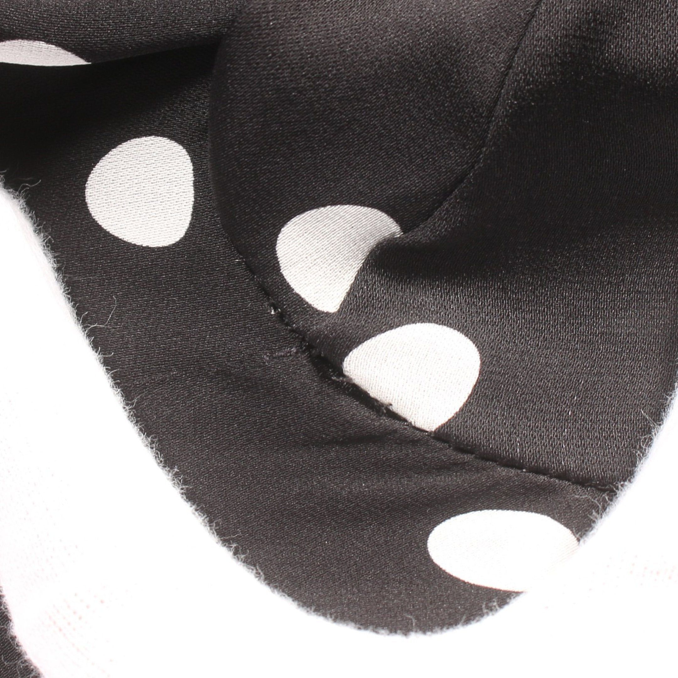 Louis Vuitton Louis Vuitton Blouse Bowtie Dot Silk Black White Size ONE SIZE - 6 Thumbnail