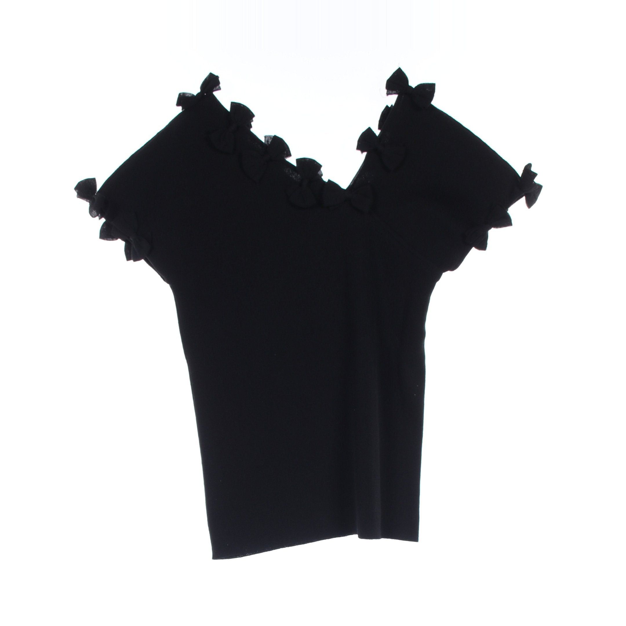 Chanel Chanel Cut And Sew Cotton Nylon Black Ribbon 09P Size ONE SIZE - 2 Thumbnail