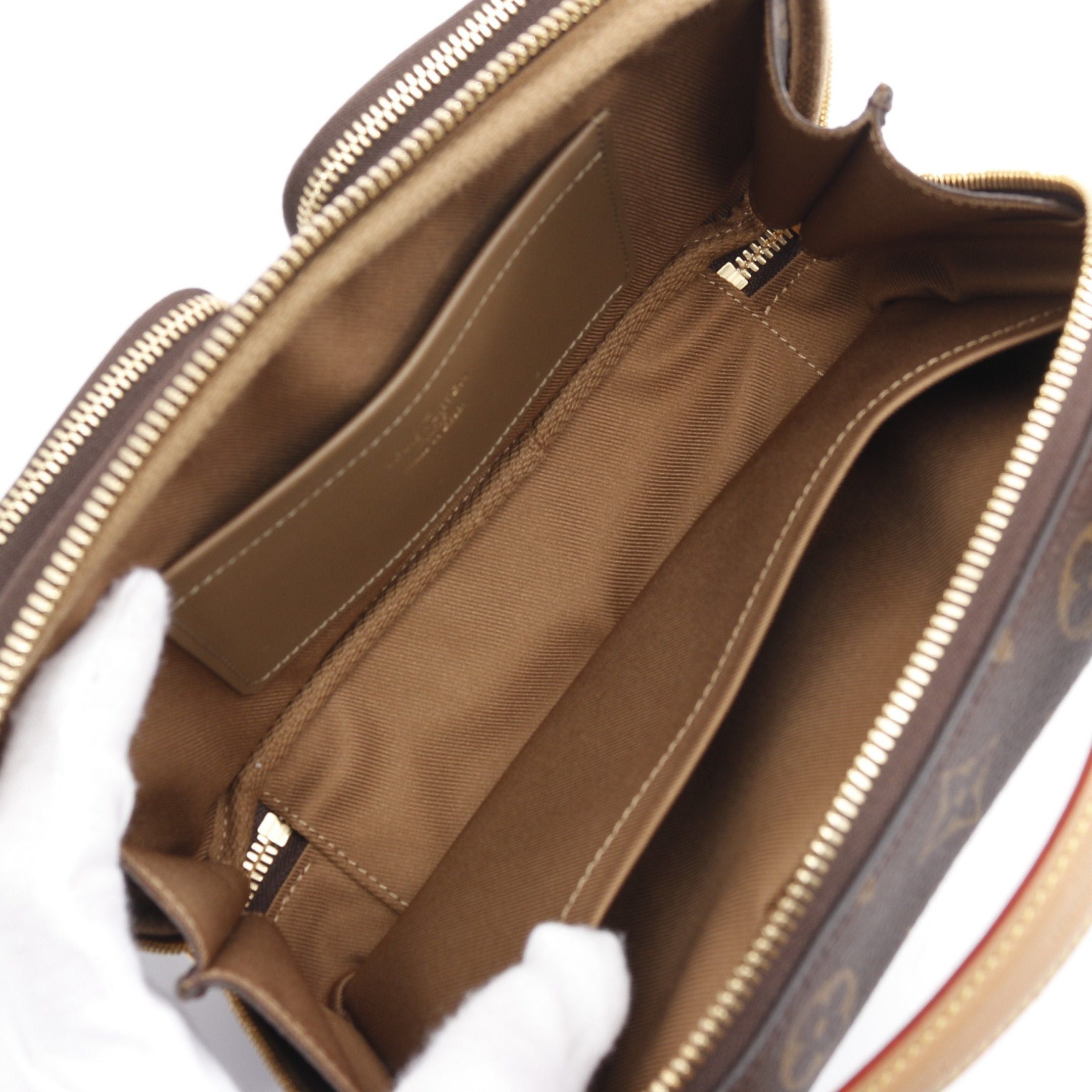 Louis Vuitton Louis Vuitton Utility Crossbody Monogram Handbag Leather Brown Size ONE SIZE - 3 Thumbnail