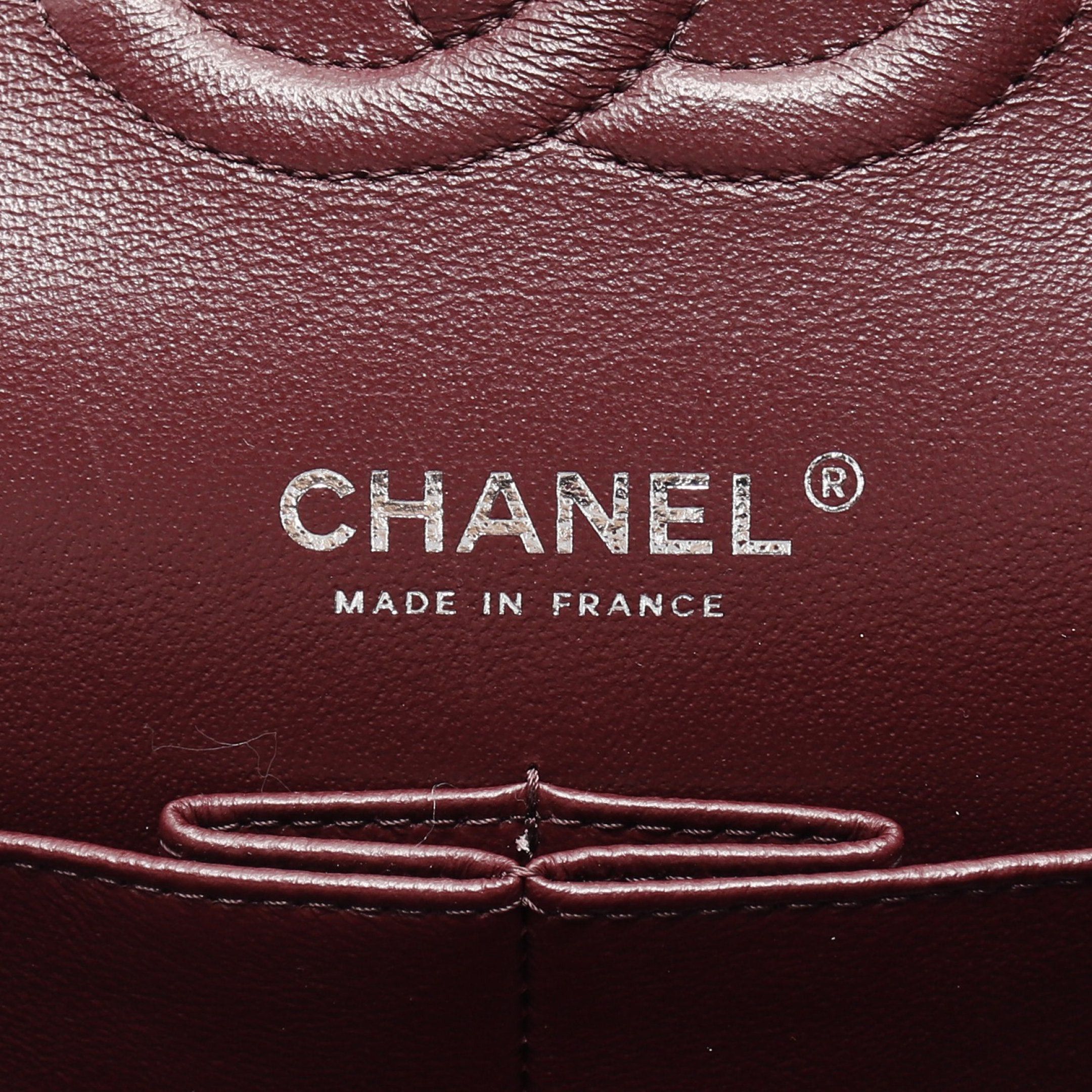 Chanel Chanel Matelasse Double Flap Chain Shoulder Bag Lambskin Black Silver Hardware Size ONE SIZE - 4 Thumbnail