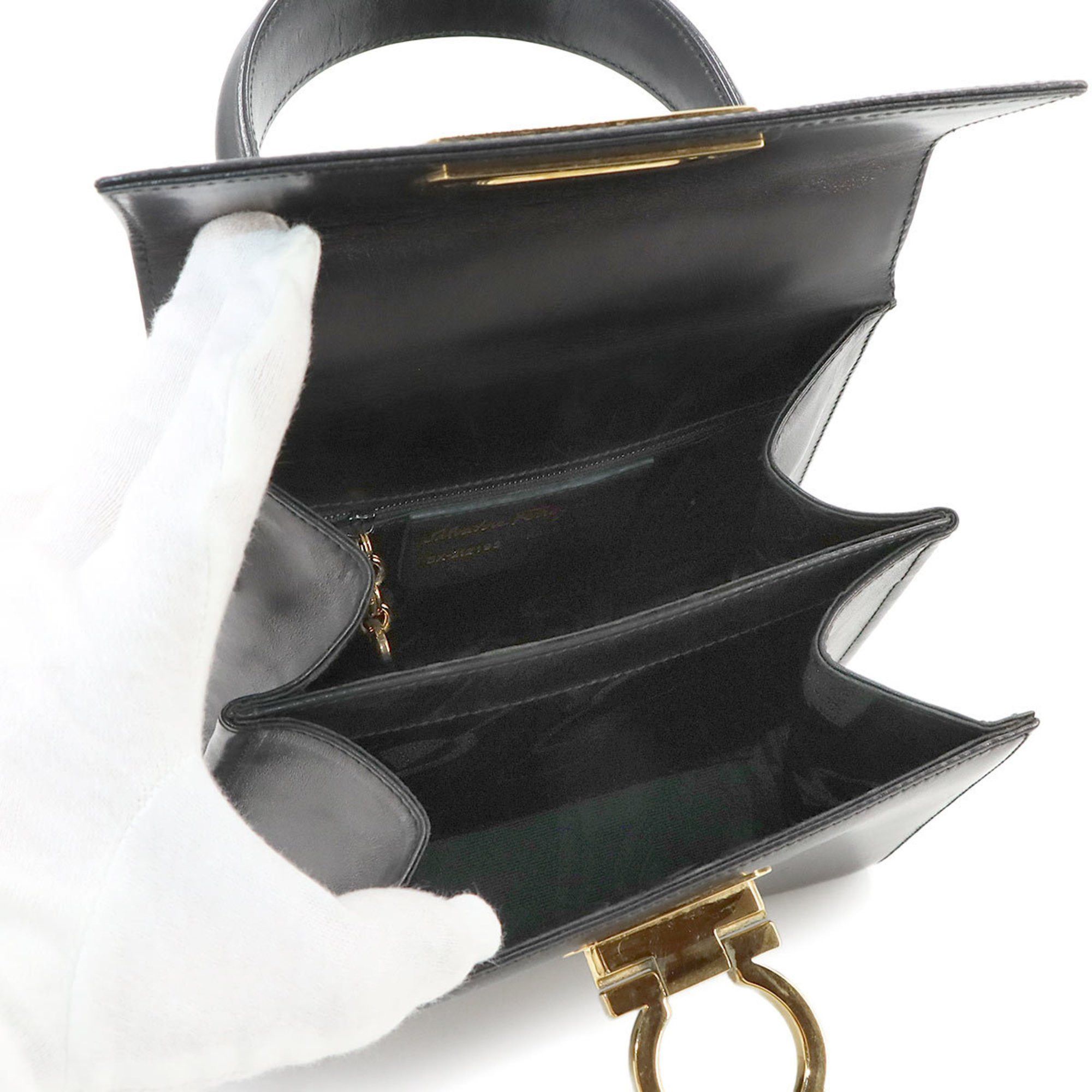 Salvatore Ferragamo Salvatore Ferragamo Gancini handbag Size ONE SIZE - 8 Thumbnail
