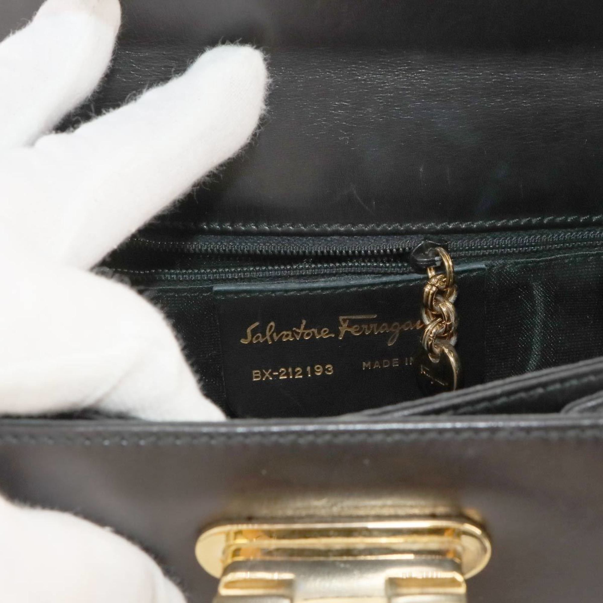 Salvatore Ferragamo Salvatore Ferragamo Gancini handbag Size ONE SIZE - 9 Thumbnail