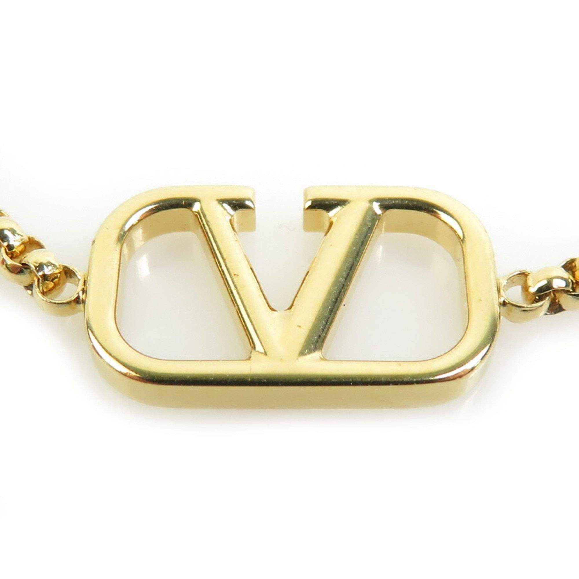 Valentino Valentino Garavani V logo bracelet Size ONE SIZE - 2 Thumbnail