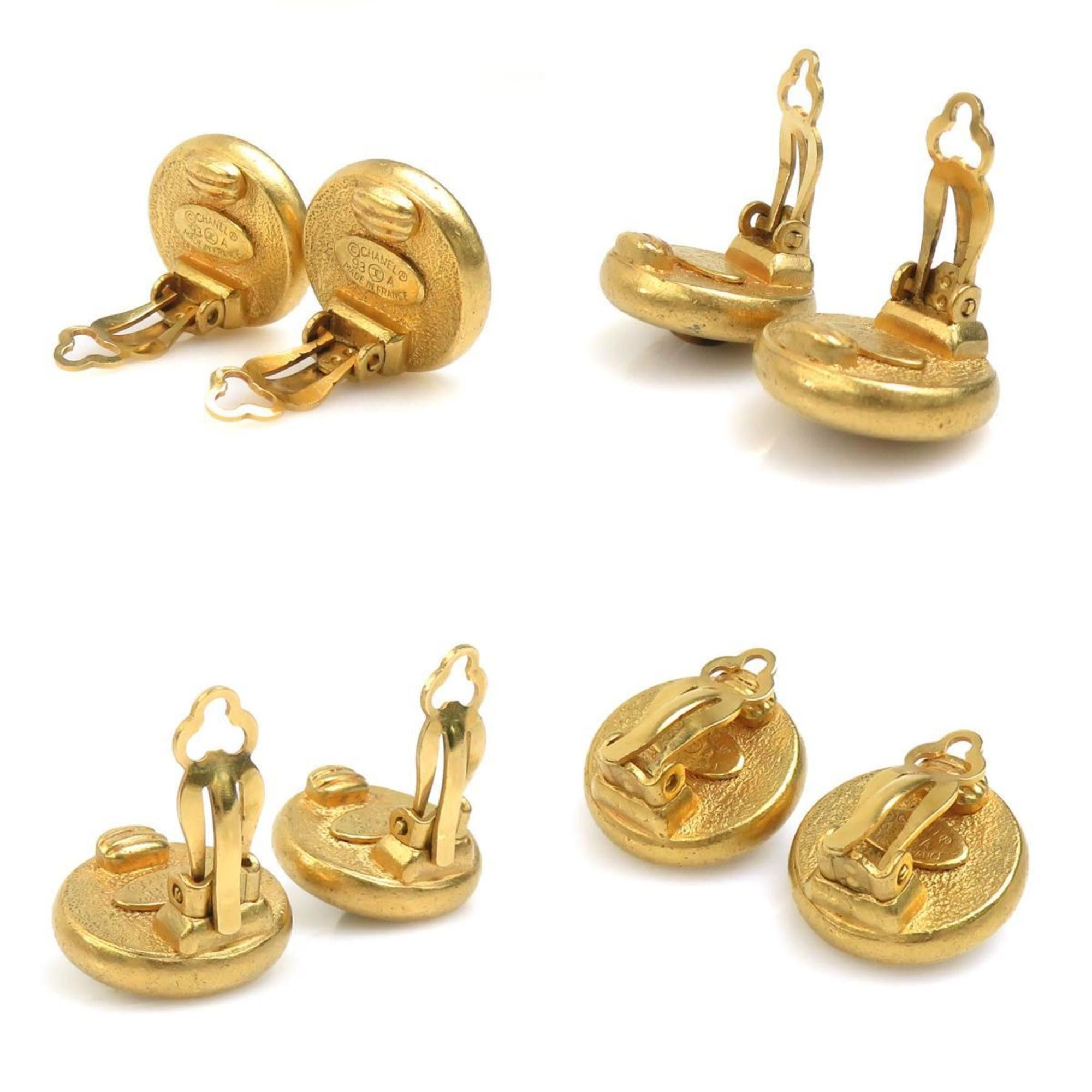 Chanel Chanel Logo CC earring Size ONE SIZE - 2 Thumbnail
