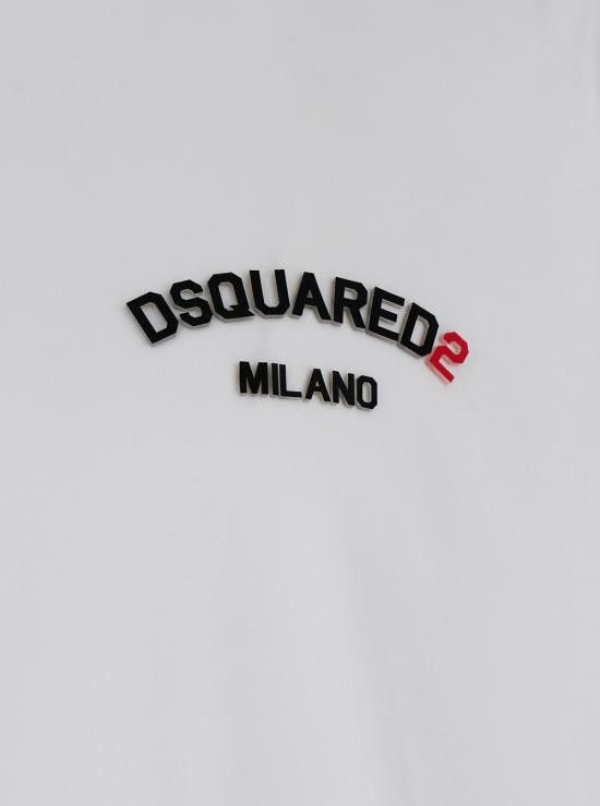 Dsquared2 DSQUARED2 Men Tops S74GD1400D20020100 White Size US XL / EU 56 / 4 - 3 Thumbnail