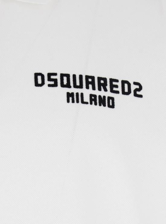 Dsquared2 DSQUARED2 Men Tops S74GL0086S22743961X White Size US XL / EU 56 / 4 - 3 Thumbnail