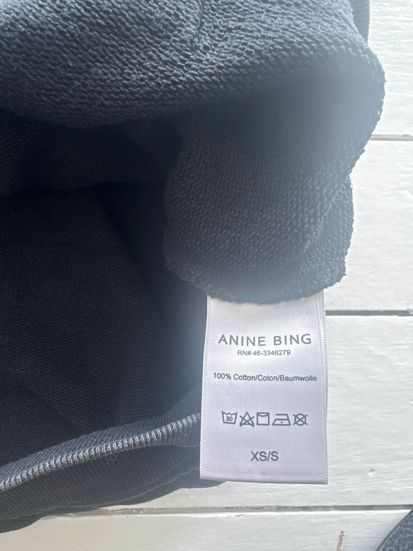 Anine Bing Anine Bing A-08-6058-000 Hoodie Size XS / US 0-2 / IT 36-38 - 3 Thumbnail