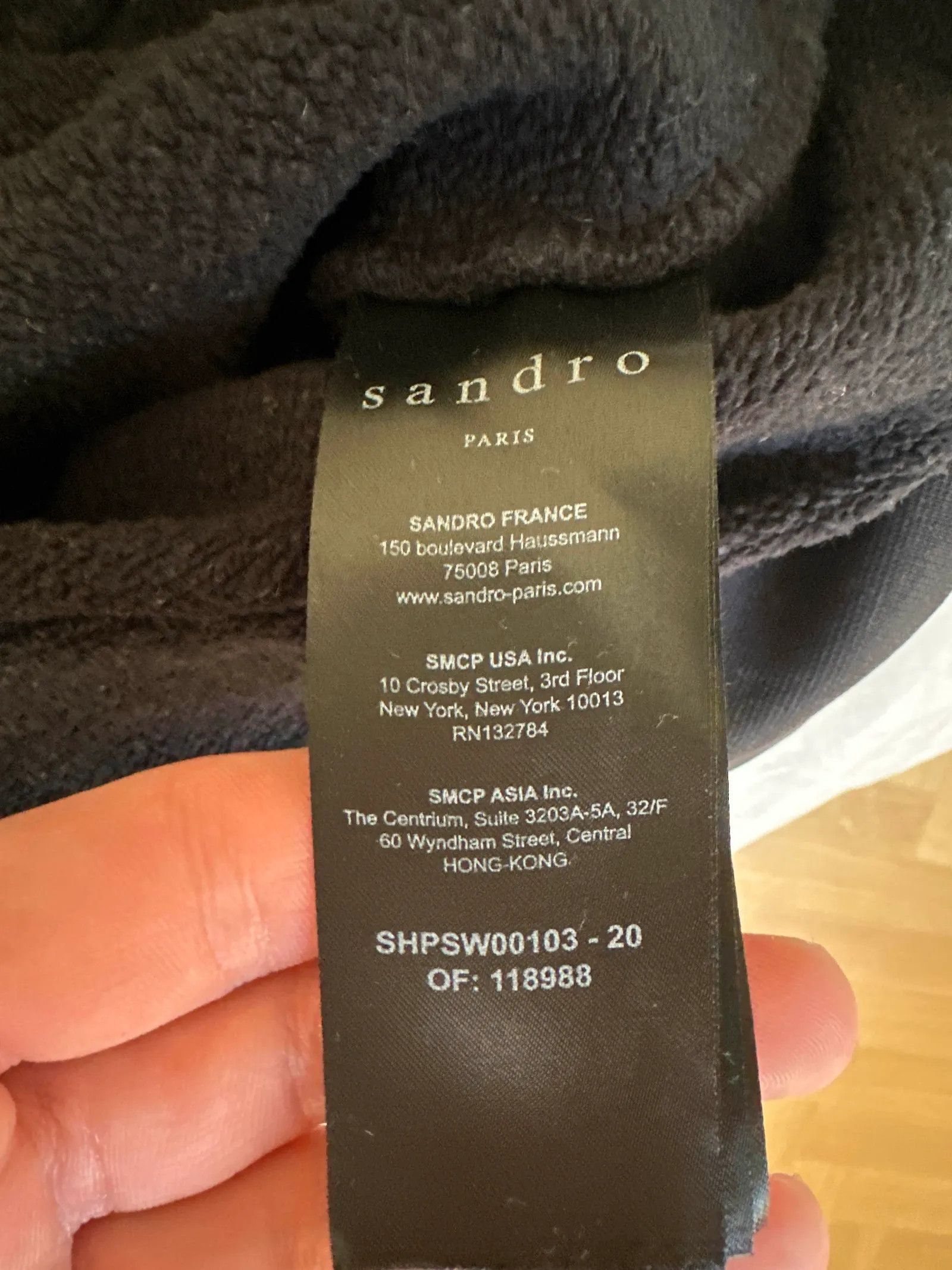 Sandro Sandro Hoodie Size US L / EU 52-54 / 3 - 3 Thumbnail