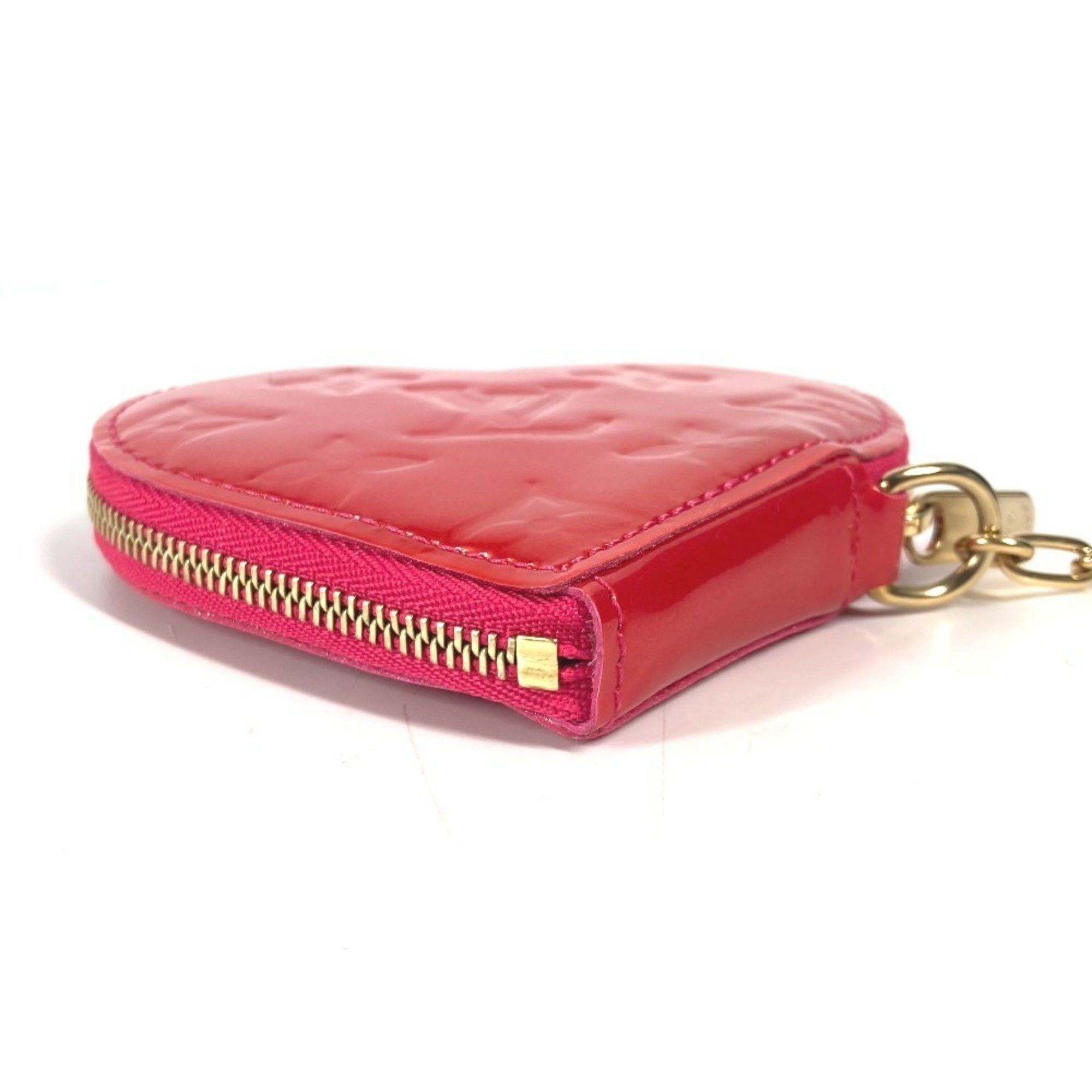 LOUIS VUITTON M93657 Monogram Vernis Porte Monet Cool Coin Purse