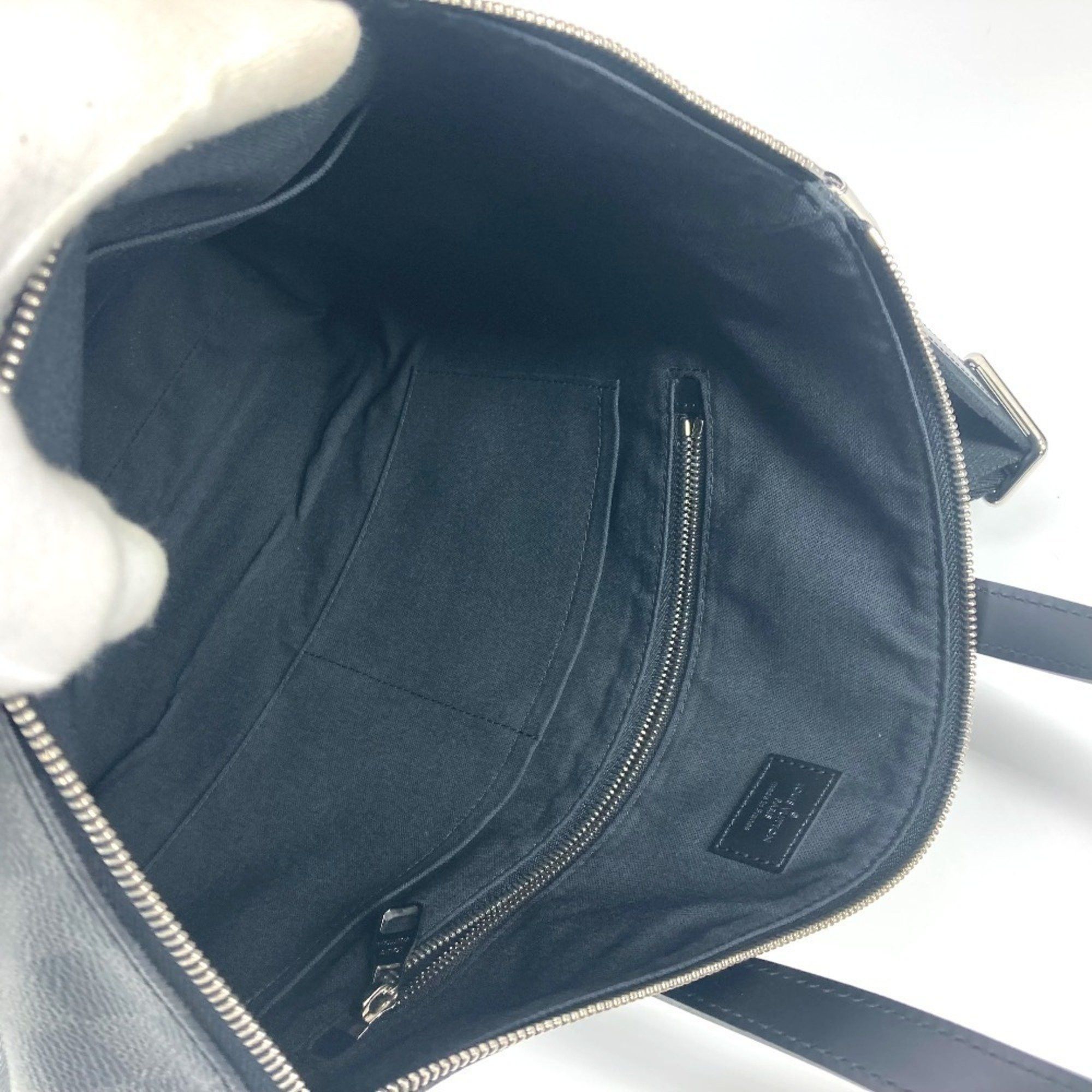 LOUIS VUITTON N41456 Damier Graphite Skyline Crossbody Bag Tote 2WAY Shoulder Canvas Men's Women's Black