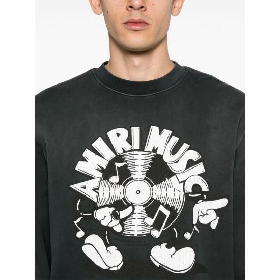 Amiri AMIRI Men Tops AMJYCW1062 BLACK Size US XXL / EU 58 / 5 - 5 Thumbnail