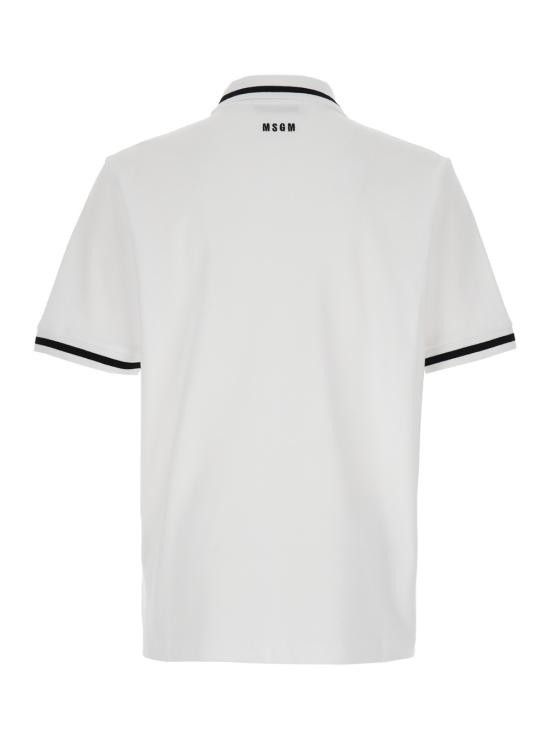 MSGM MSGM Men Tops 3840MM11825709001 White Size US L / EU 52-54 / 3 - 2 Thumbnail