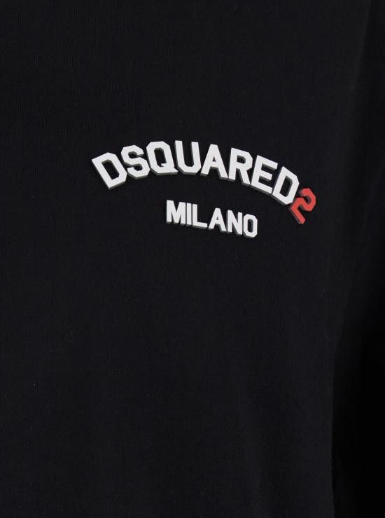 Dsquared2 DSQUARED2 Men Tops S74GD1400D20020900 Black Size US XL / EU 56 / 4 - 3 Thumbnail