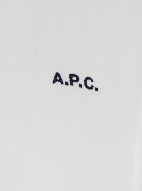 A.P.C. A.P.C. Men Tops COGWZH26342AAB White Size US XL / EU 56 / 4 - 3 Thumbnail